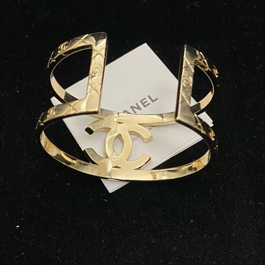 CHANE1のダブルCダイヤモンドブレスレット【50％割引+送料無料】