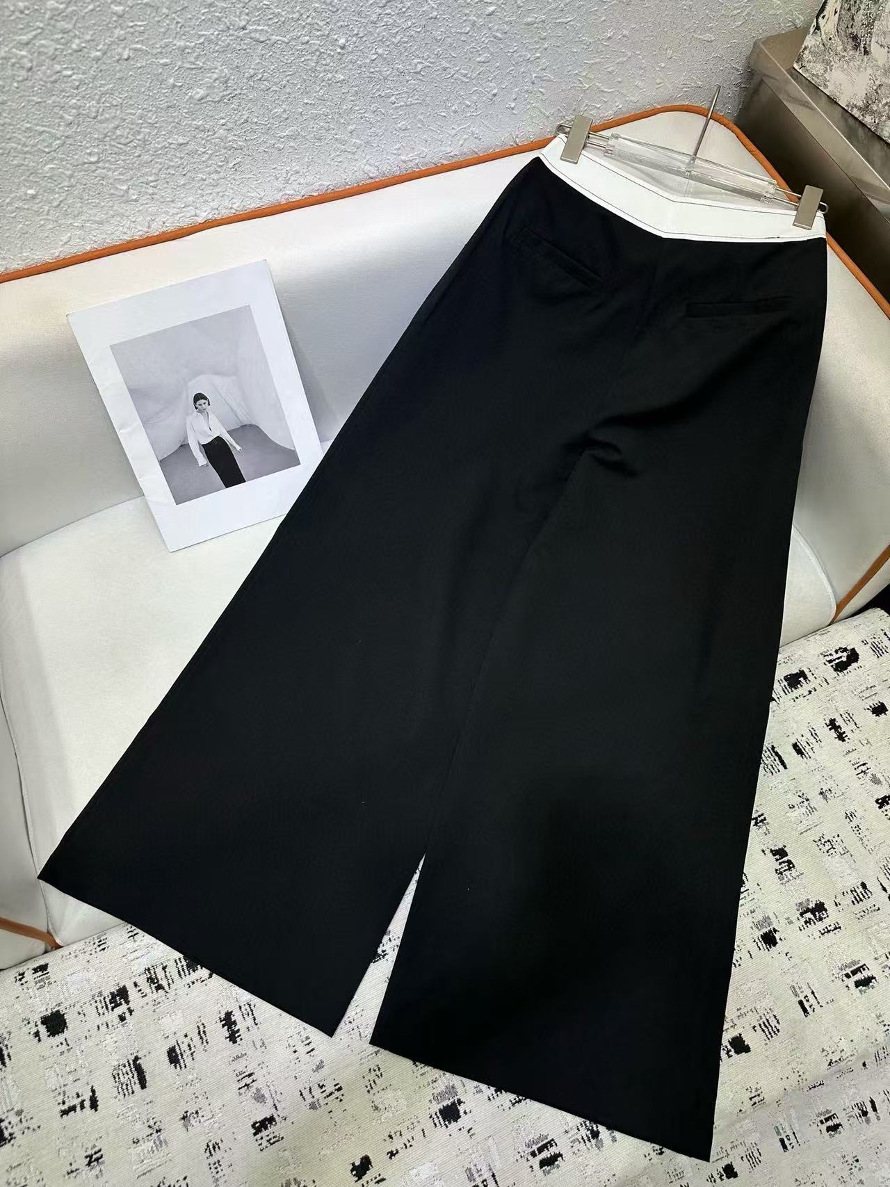 PR4DA 高品質レター刺繍ストレートパンツ【50％割引+送料無料】