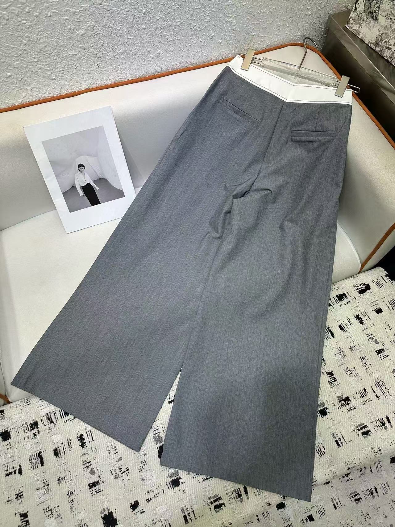 PR4DA 高品質レター刺繍ストレートパンツ【50％割引+送料無料】