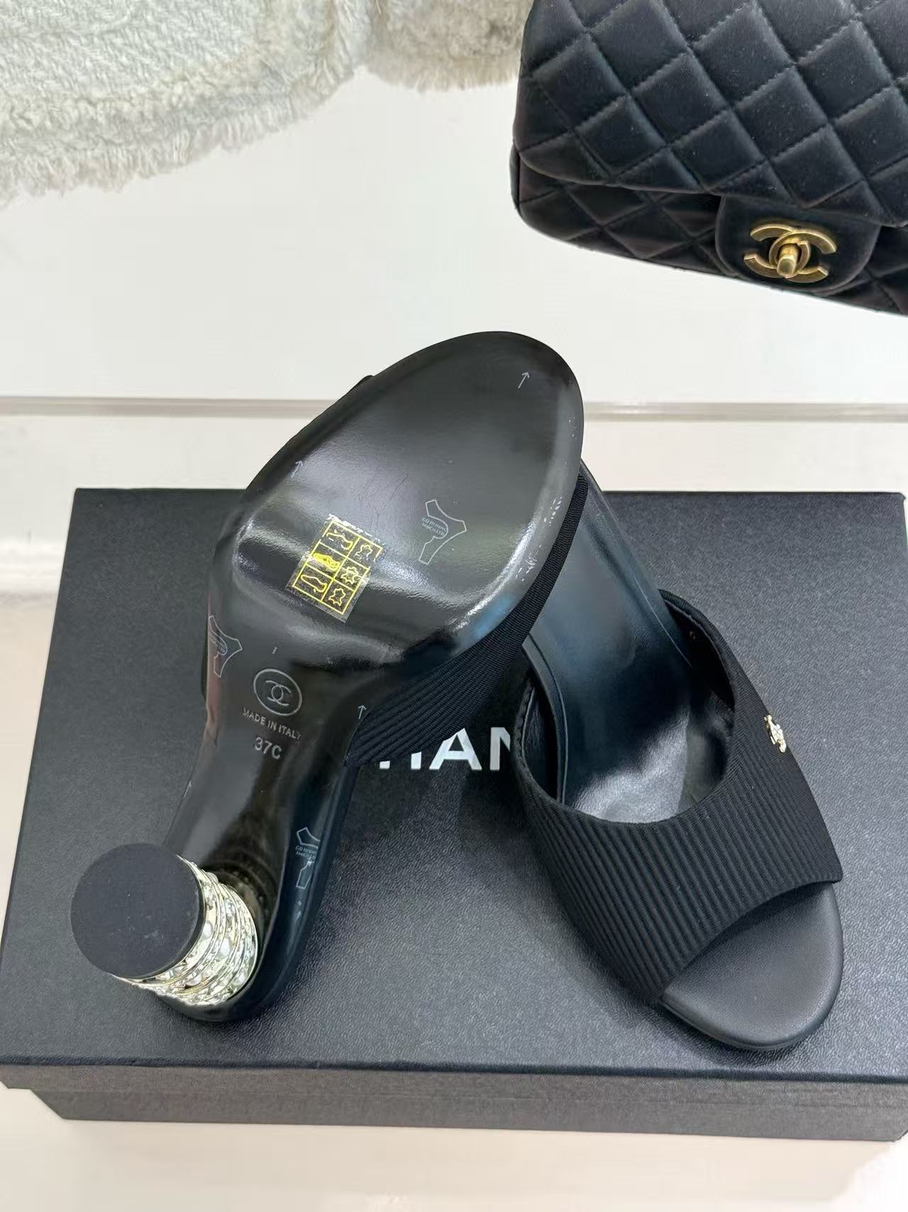 CHANE1 メタルヒール パールハイヒール【50%割引+送料無料】