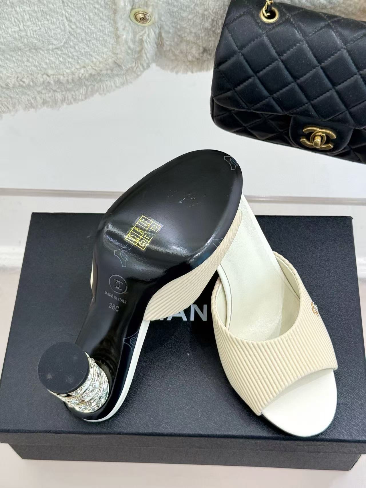 CHANE1 メタルヒール パールハイヒール【50%割引+送料無料】