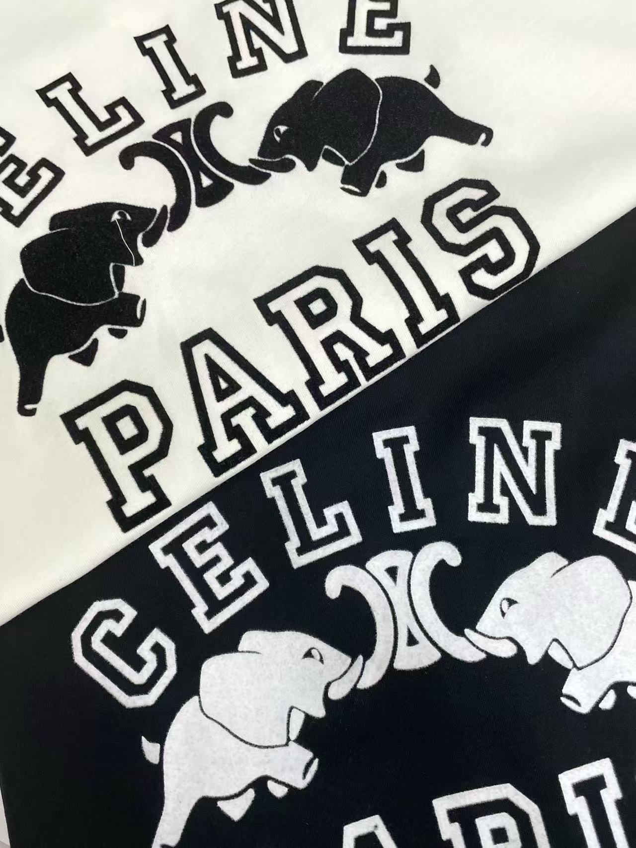 CEL1NE エレファントレターTシャツ【50％割引+送料無料】