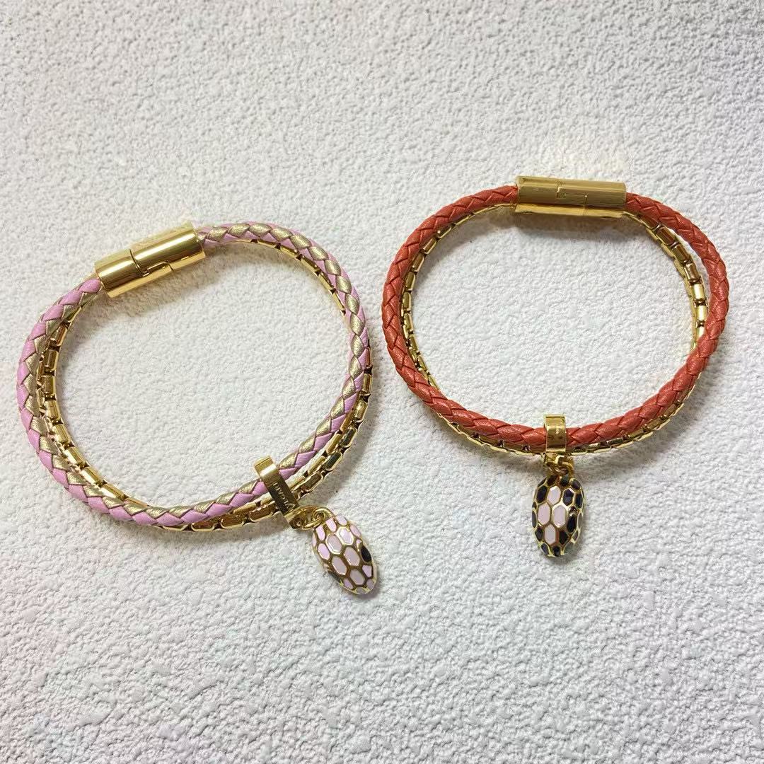 BVLGAR1 スネークヘッドブレスレット【50％割引+送料無料】