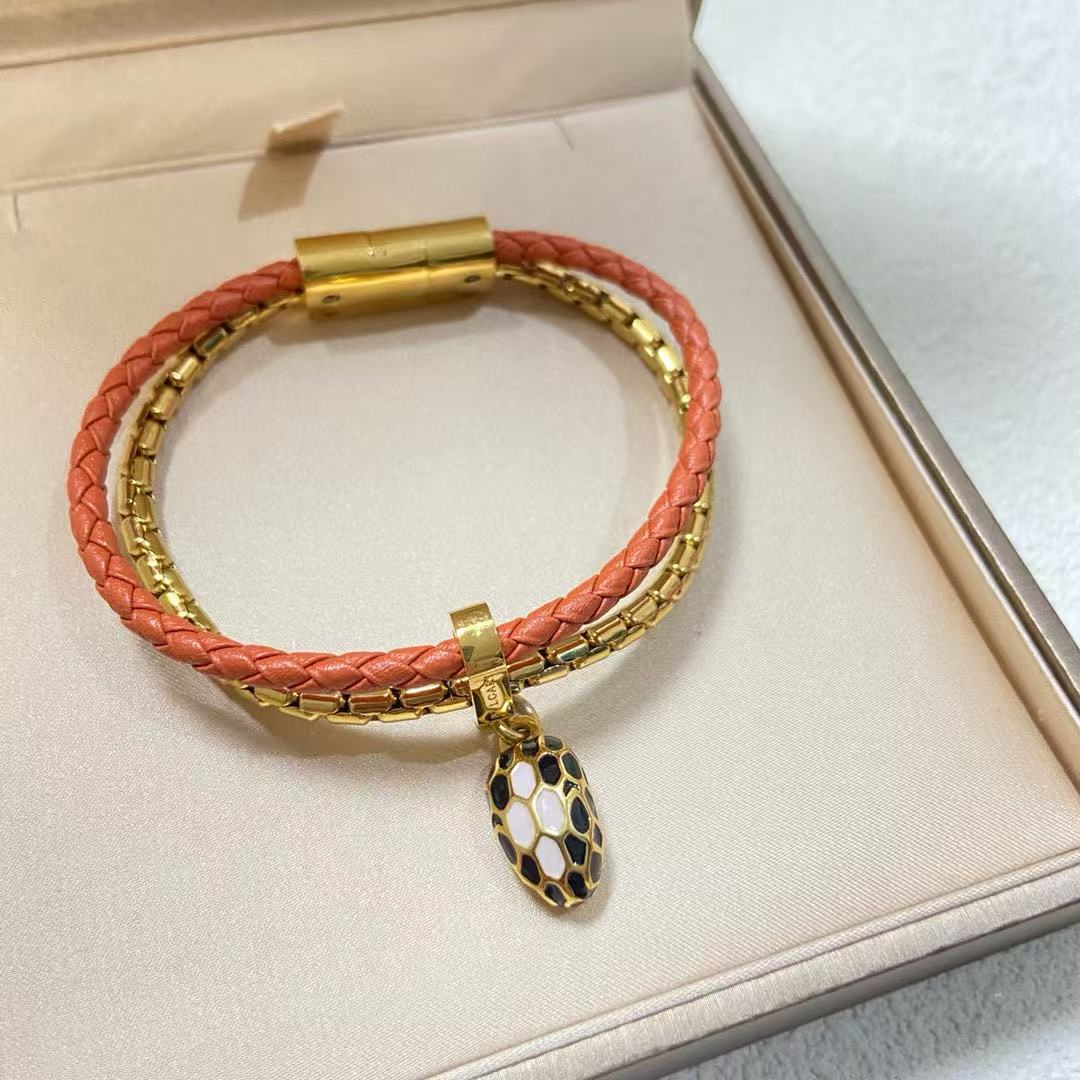 BVLGAR1 スネークヘッドブレスレット【50％割引+送料無料】