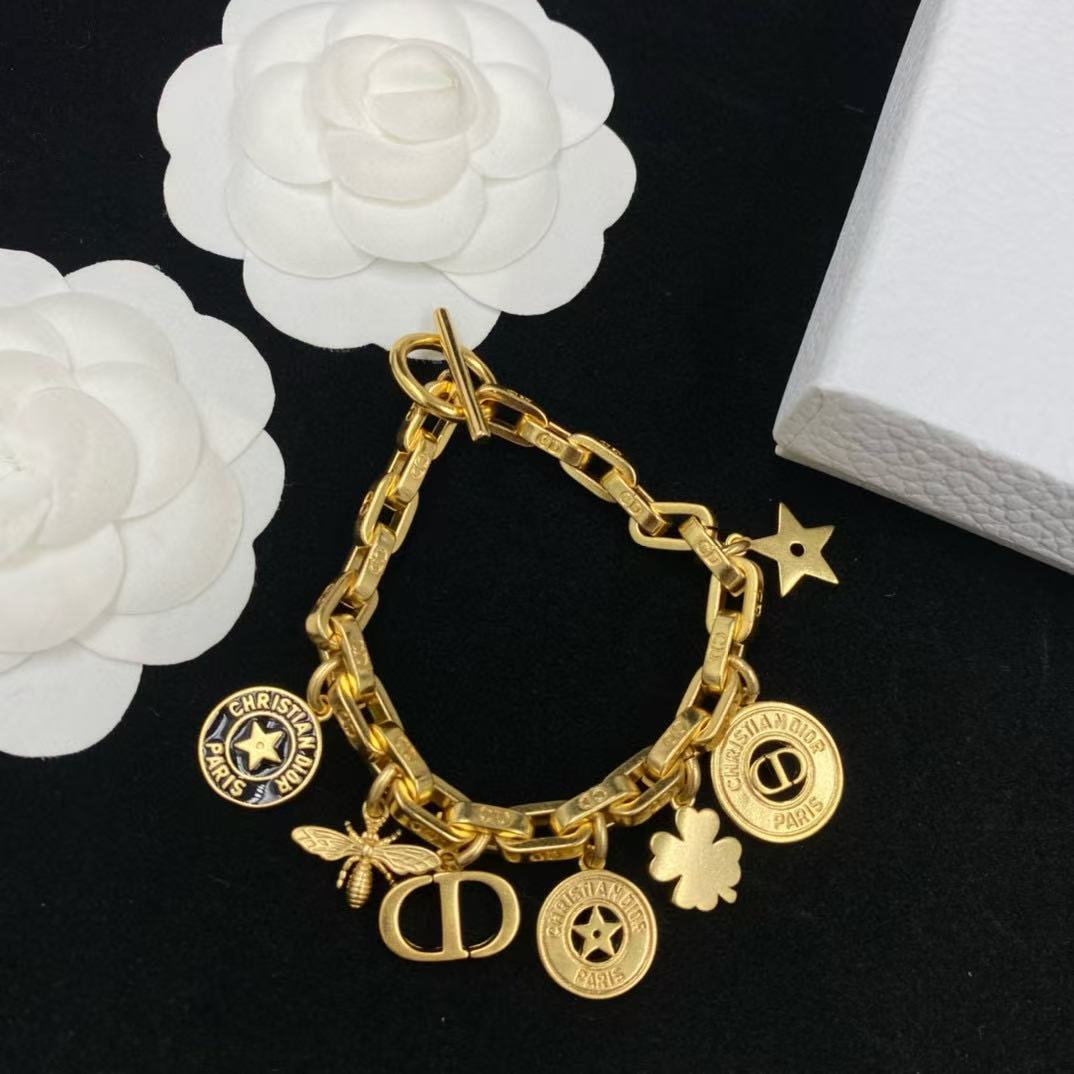 DI0R 五芒星ブレスレット+ネックレス2点セット【50%割引+送料無料】