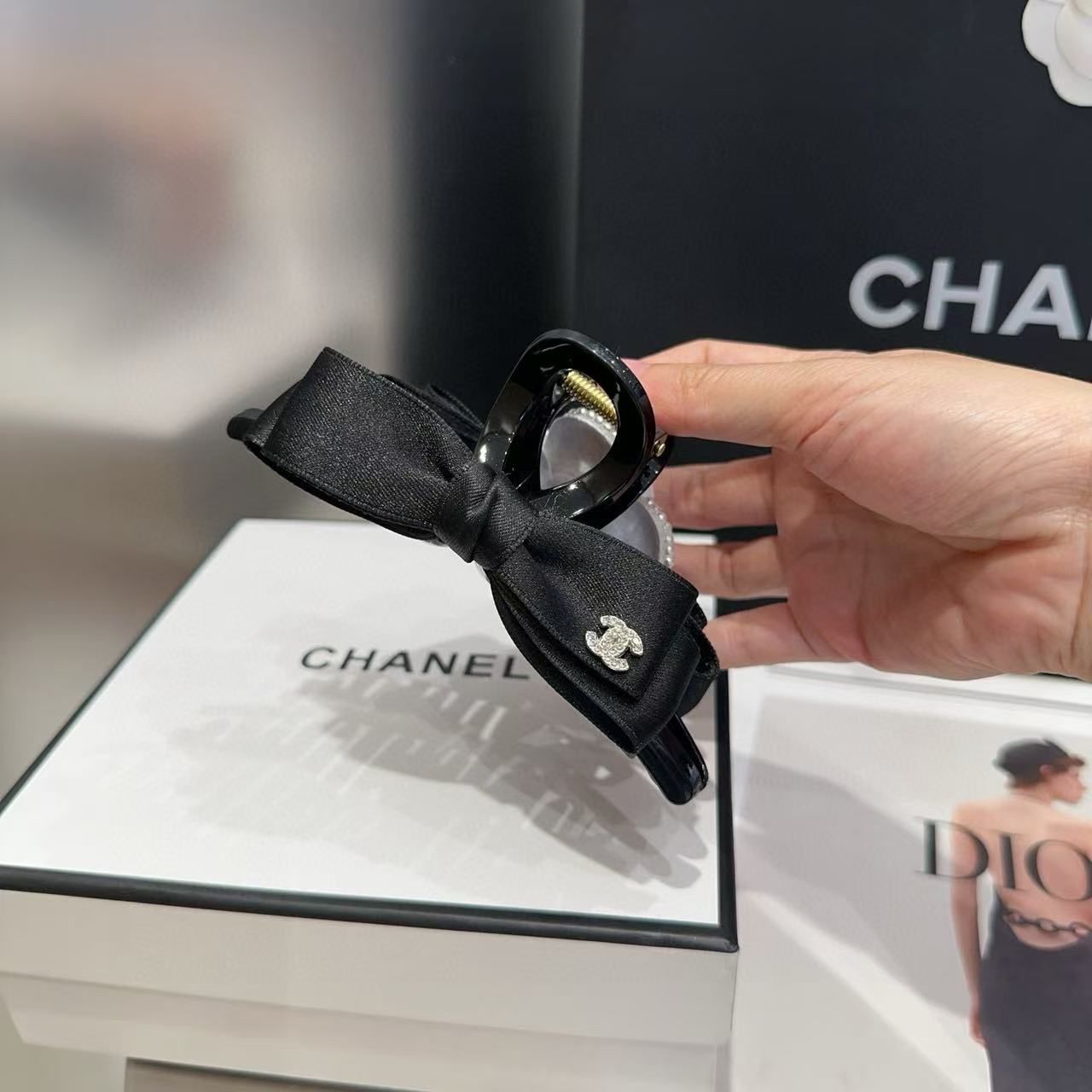 CHANE1 カメリア AB ヘアピン【50％割引+送料無料】