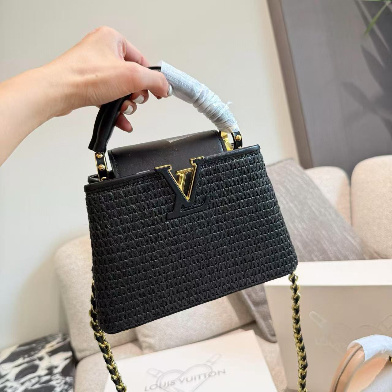 LV織りハンドバッグ【50%割引+送料無料】