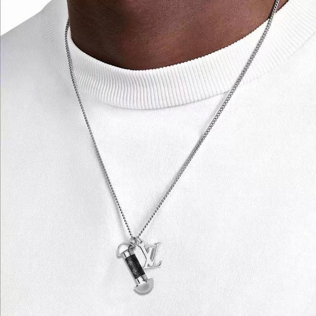 LVダンベルネックレス【50％割引+送料無料】