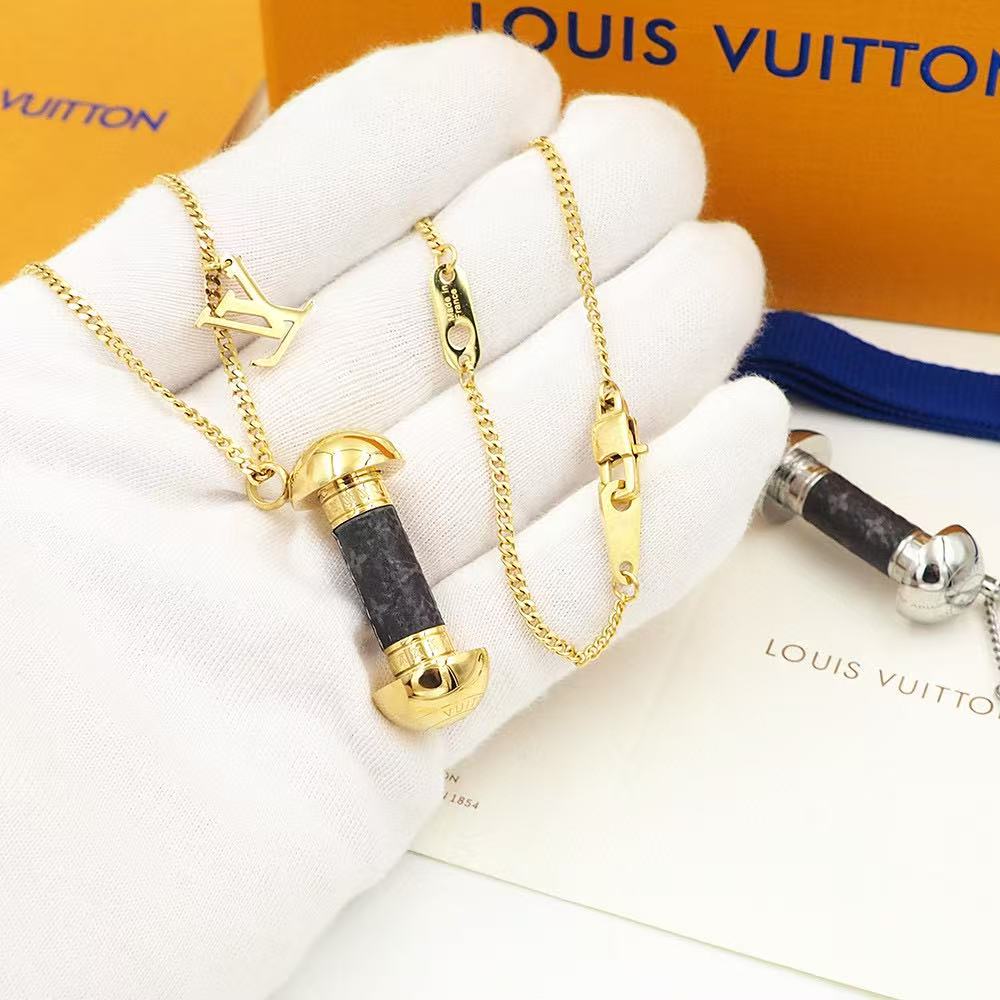 LVダンベルネックレス【50%割引+送料無料】