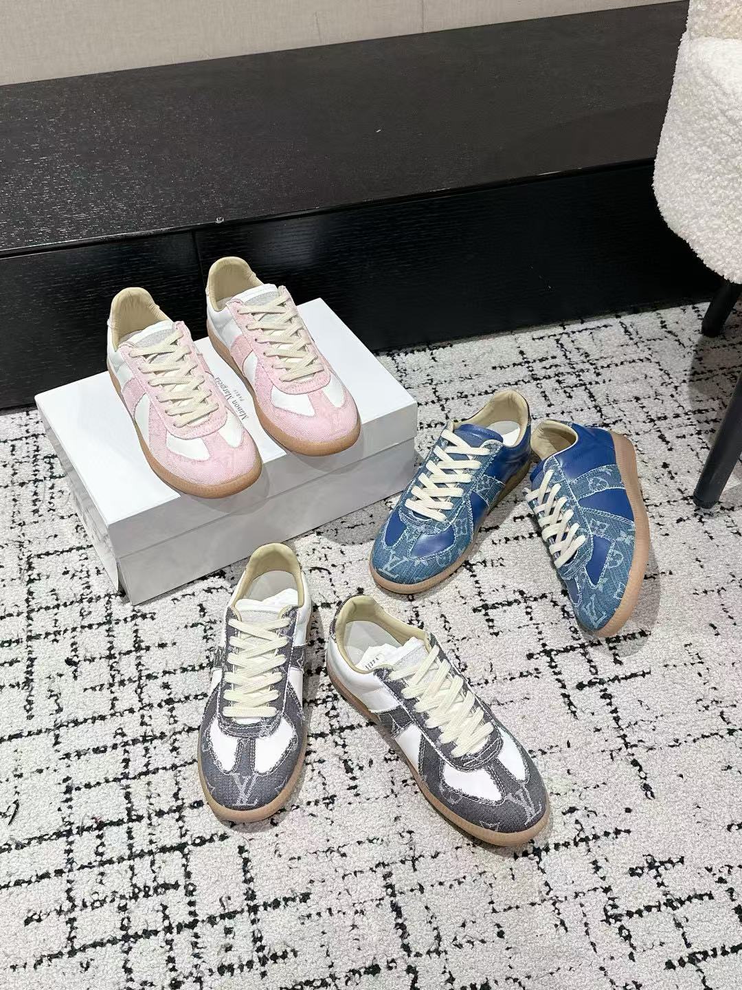 Maison MargielaXLVコラボレーション高品質のカラーマッチングカジュアルシューズ【50％割引+送料無料】