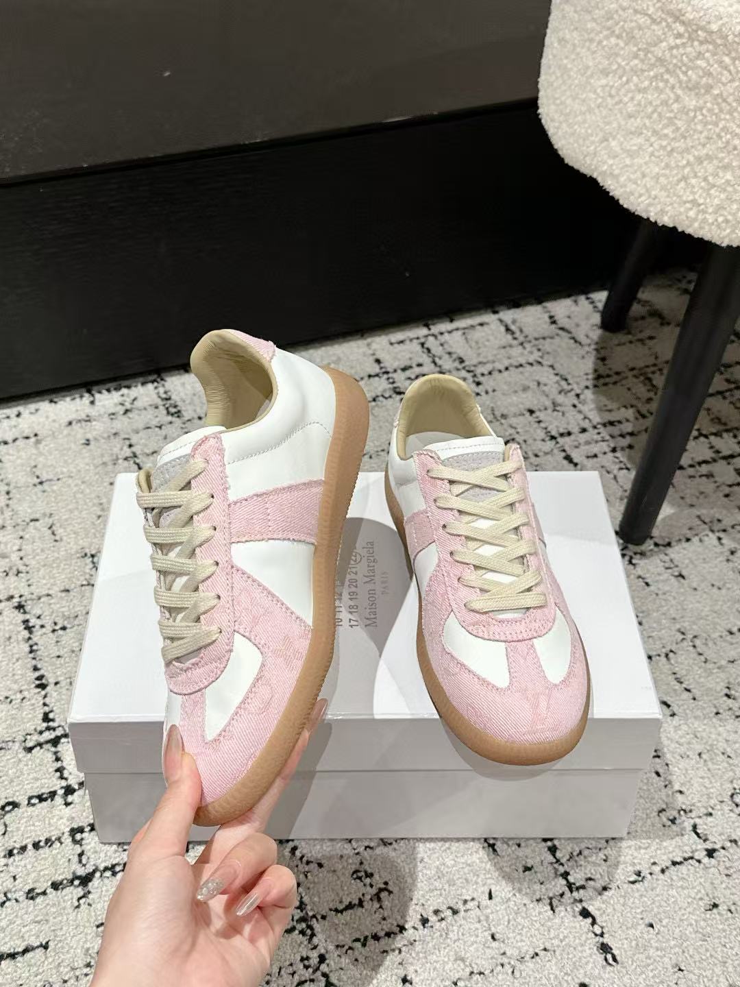 Maison MargielaXLVコラボレーション高品質のカラーマッチングカジュアルシューズ【50％割引+送料無料】