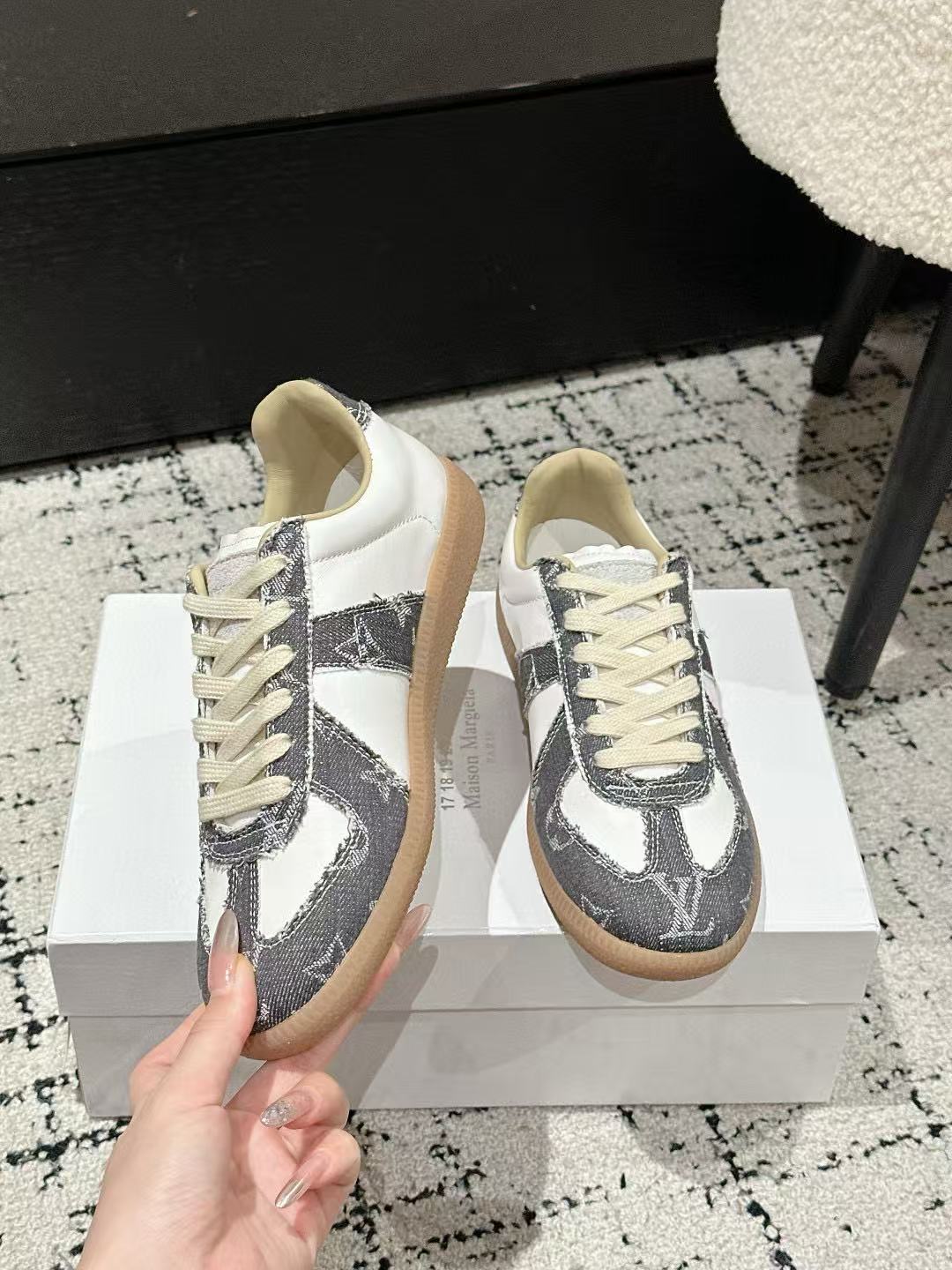 Maison MargielaXLVコラボレーション高品質のカラーマッチングカジュアルシューズ【50％割引+送料無料】