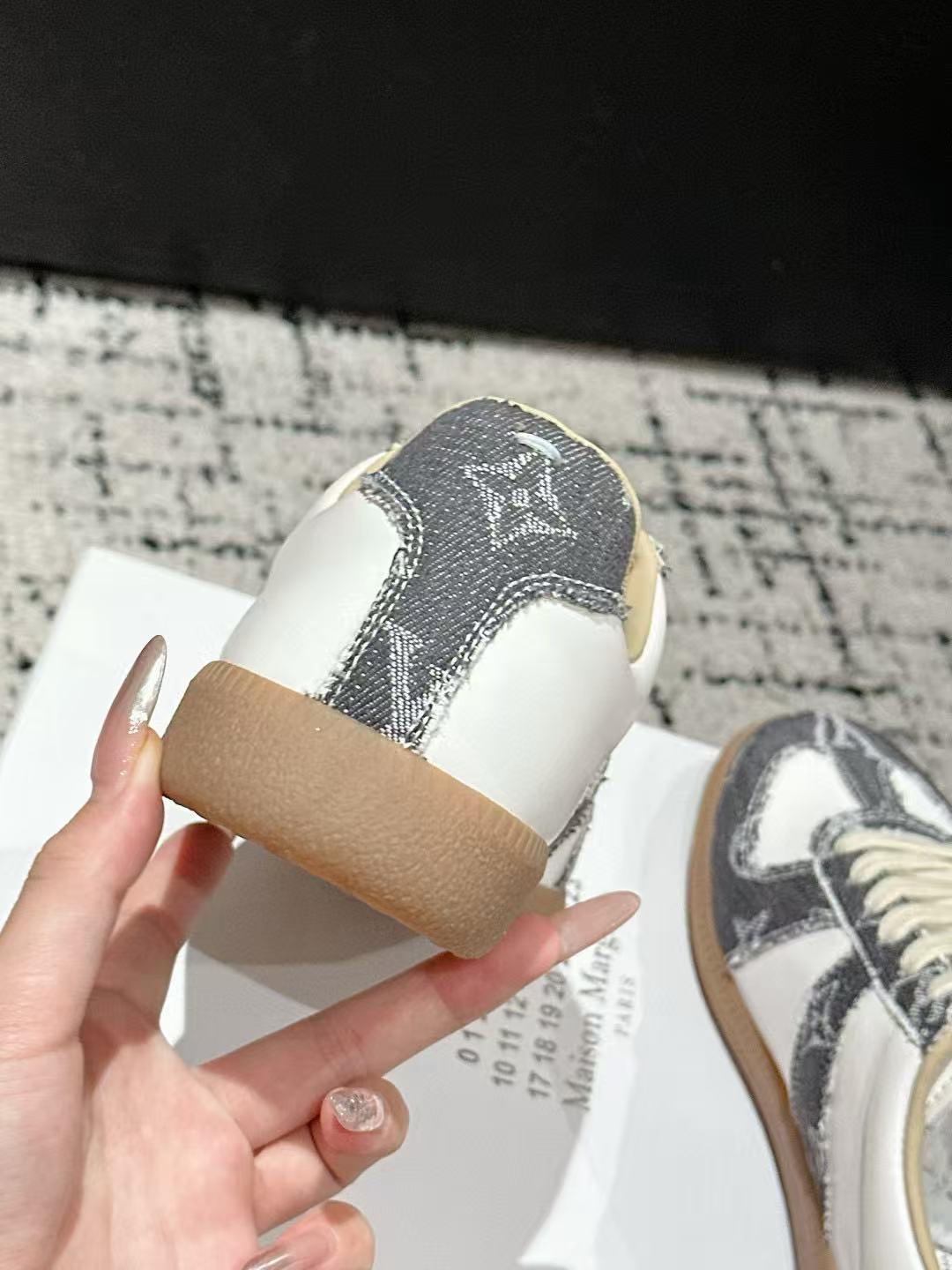 Maison MargielaXLVコラボレーション高品質のカラーマッチングカジュアルシューズ【50％割引+送料無料】