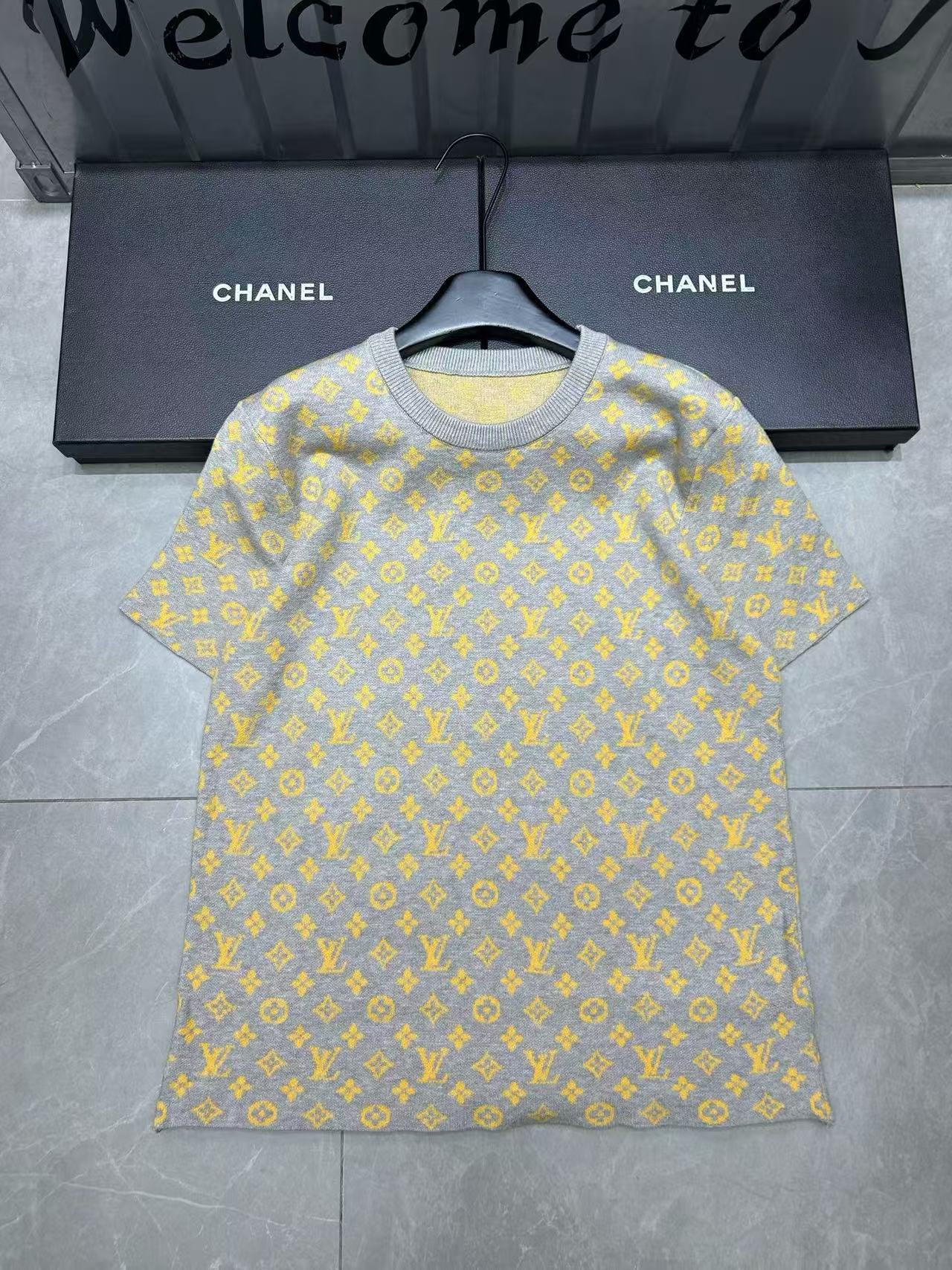 LVプリントウールセーター【50％割引+送料無料】