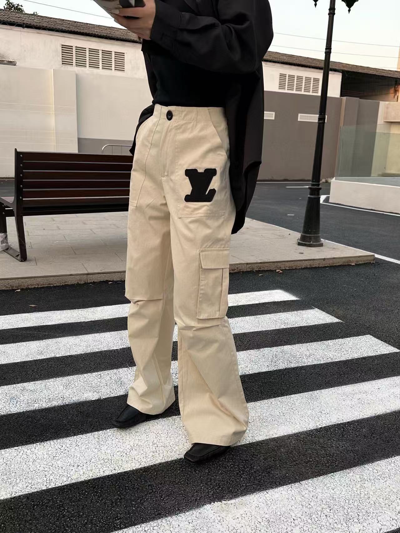 LVシンプルカジュアルパンツ【50％割引+送料無料】