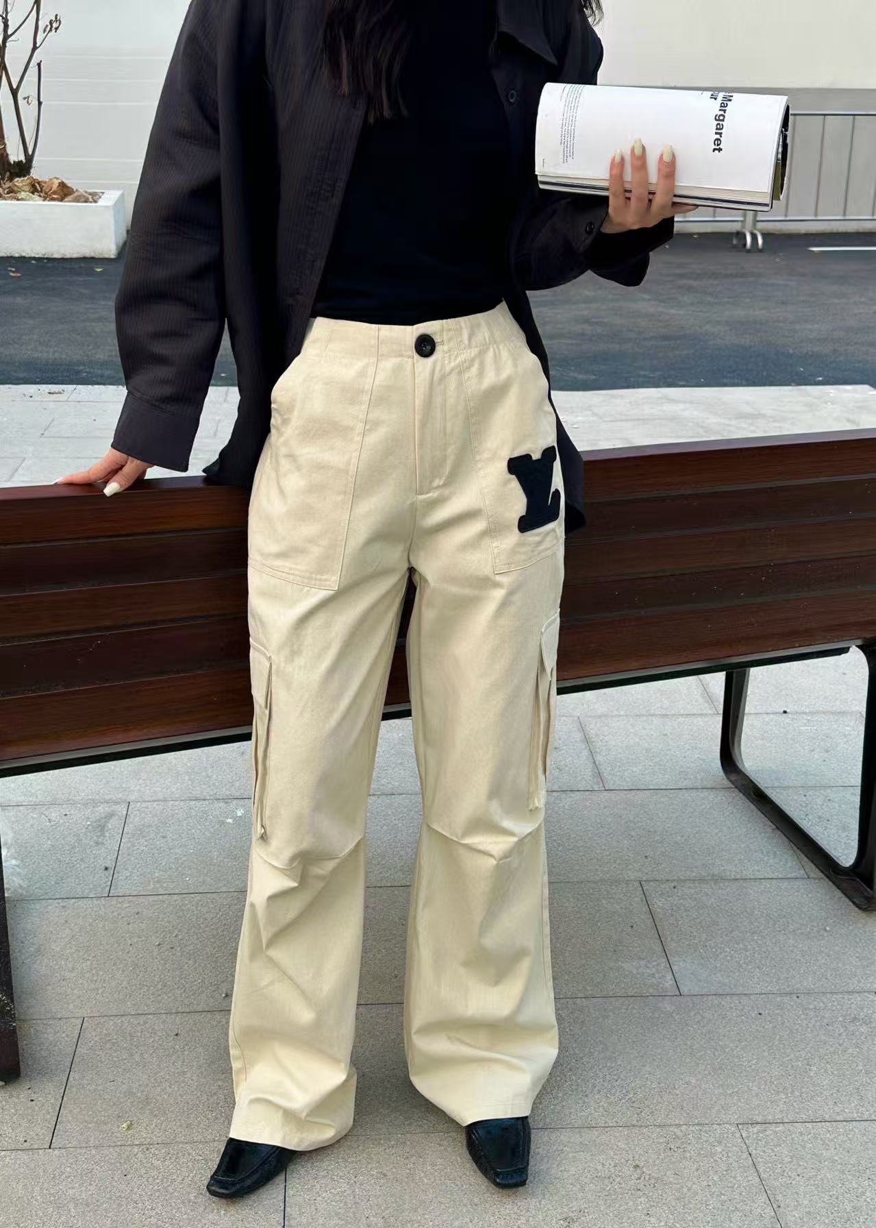 LVシンプルカジュアルパンツ【50％割引+送料無料】