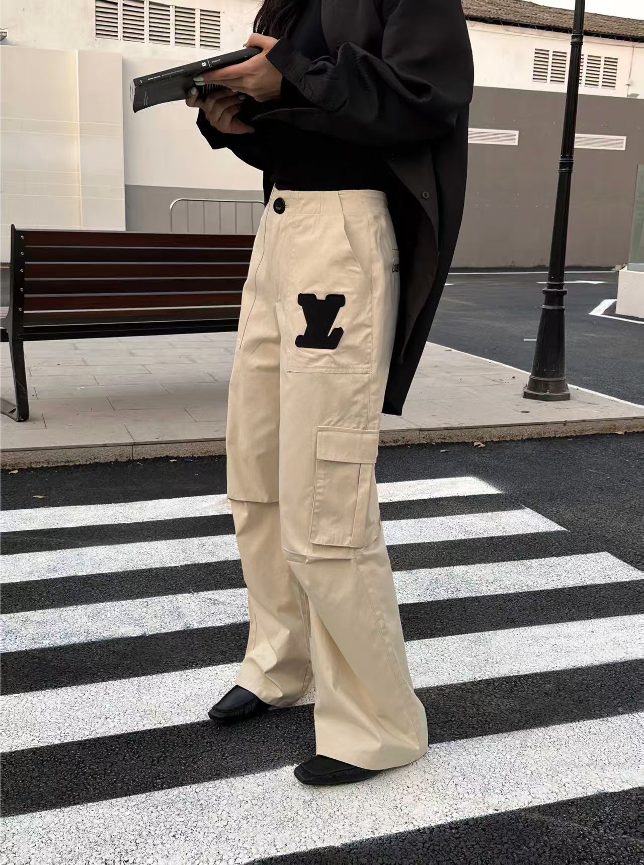 LVシンプルカジュアルパンツ【50％割引+送料無料】