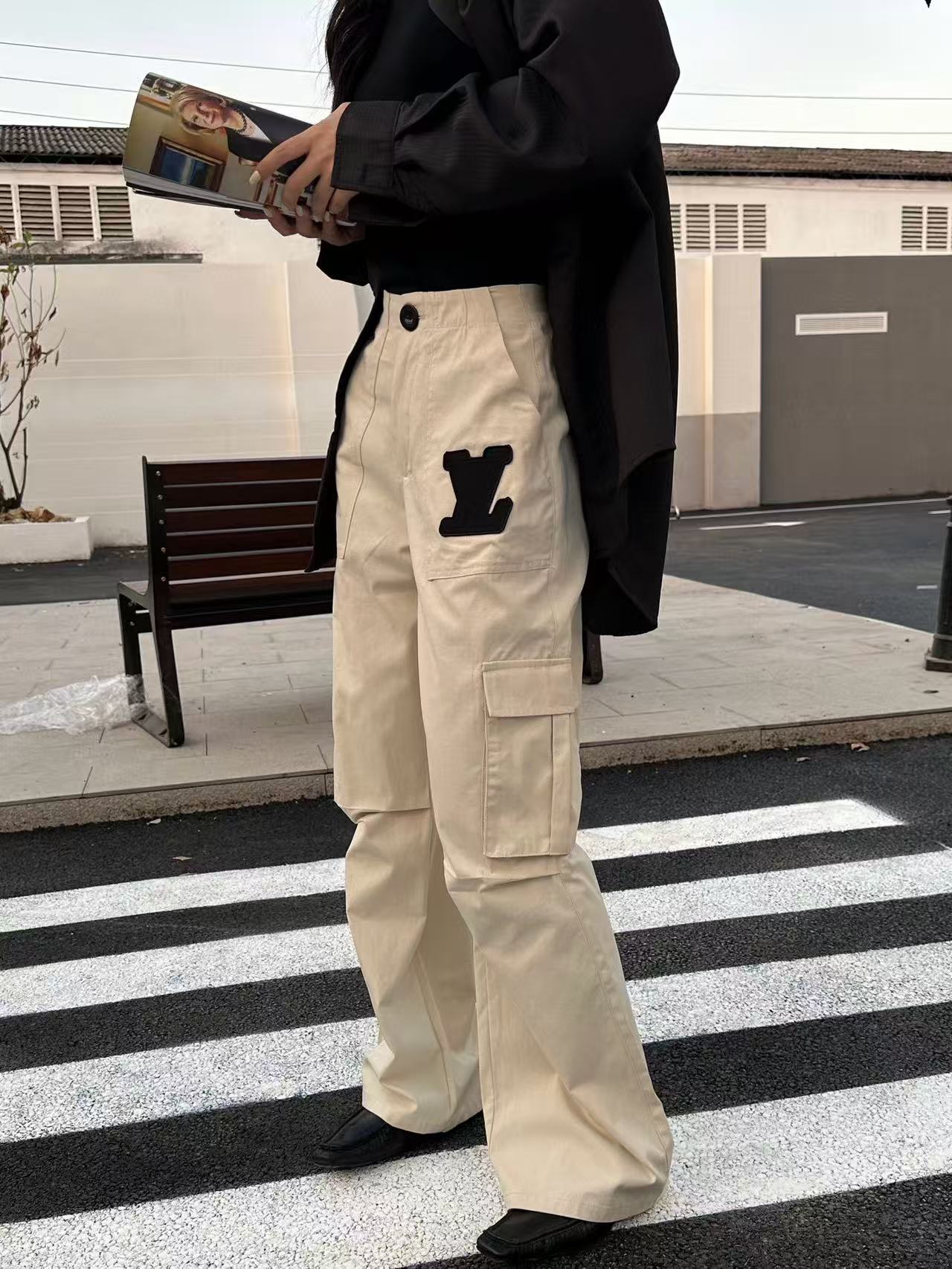 LVシンプルカジュアルパンツ【50％割引+送料無料】