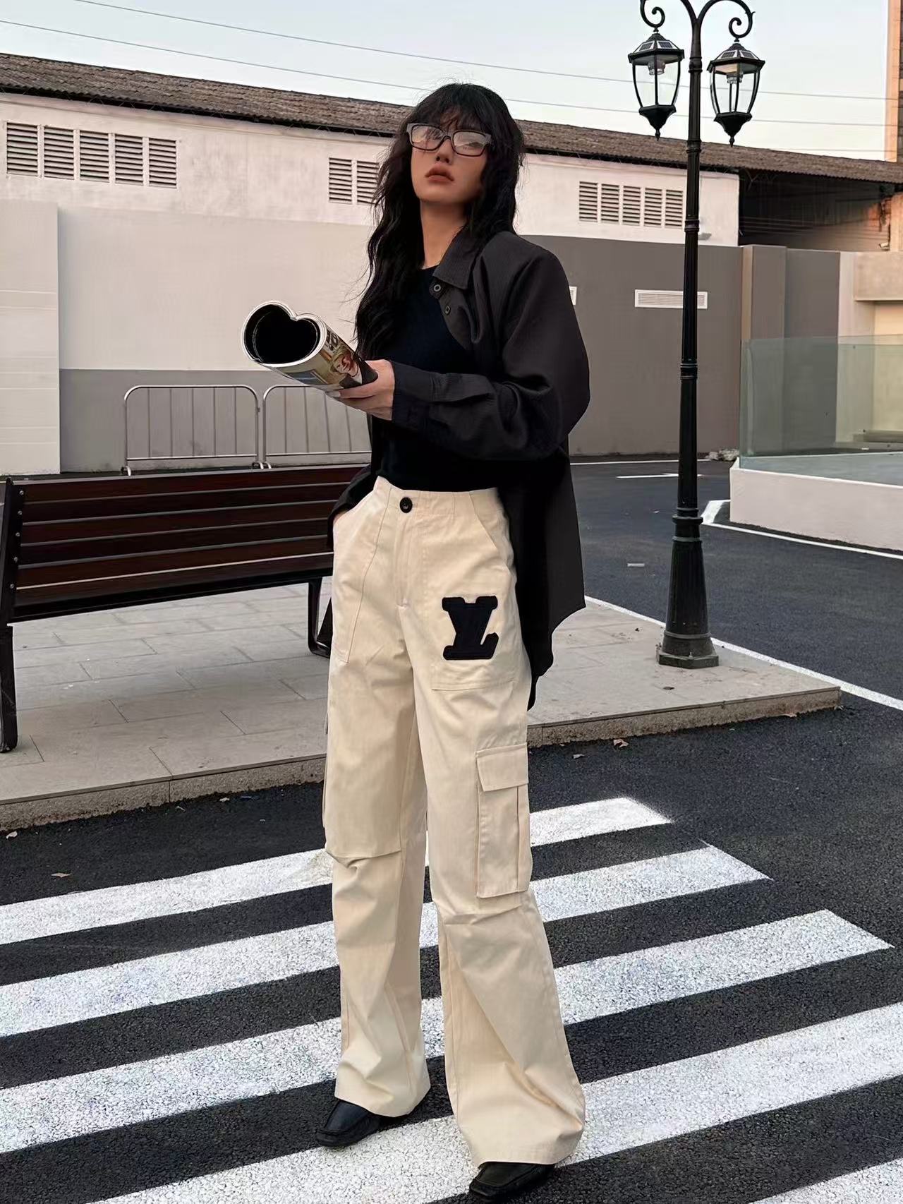 LVシンプルカジュアルパンツ【50％割引+送料無料】