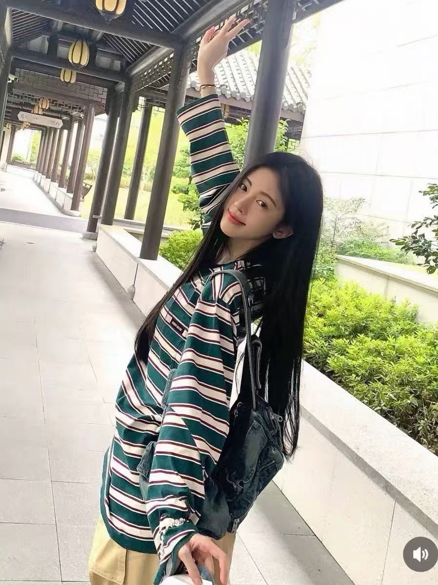 M1UMU1 ポケットストライプ ロングスリーブTシャツ【50％割引+送料無料】