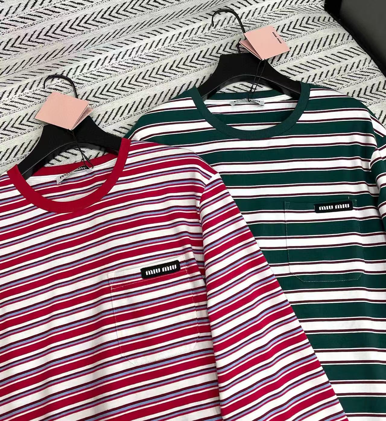 M1UMU1 ポケットストライプ ロングスリーブTシャツ【50％割引+送料無料】