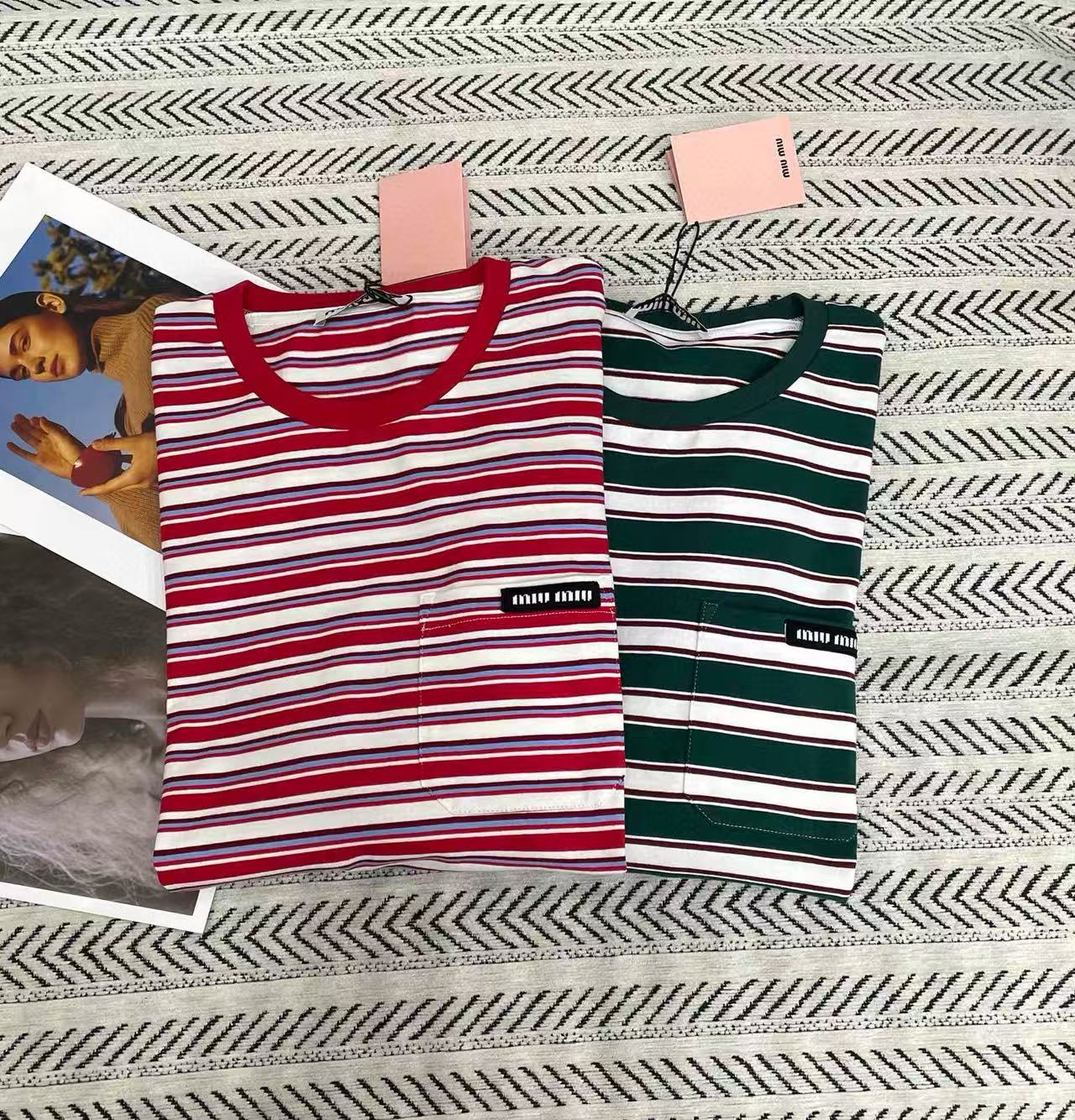 M1UMU1 ポケットストライプ ロングスリーブTシャツ【50％割引+送料無料】