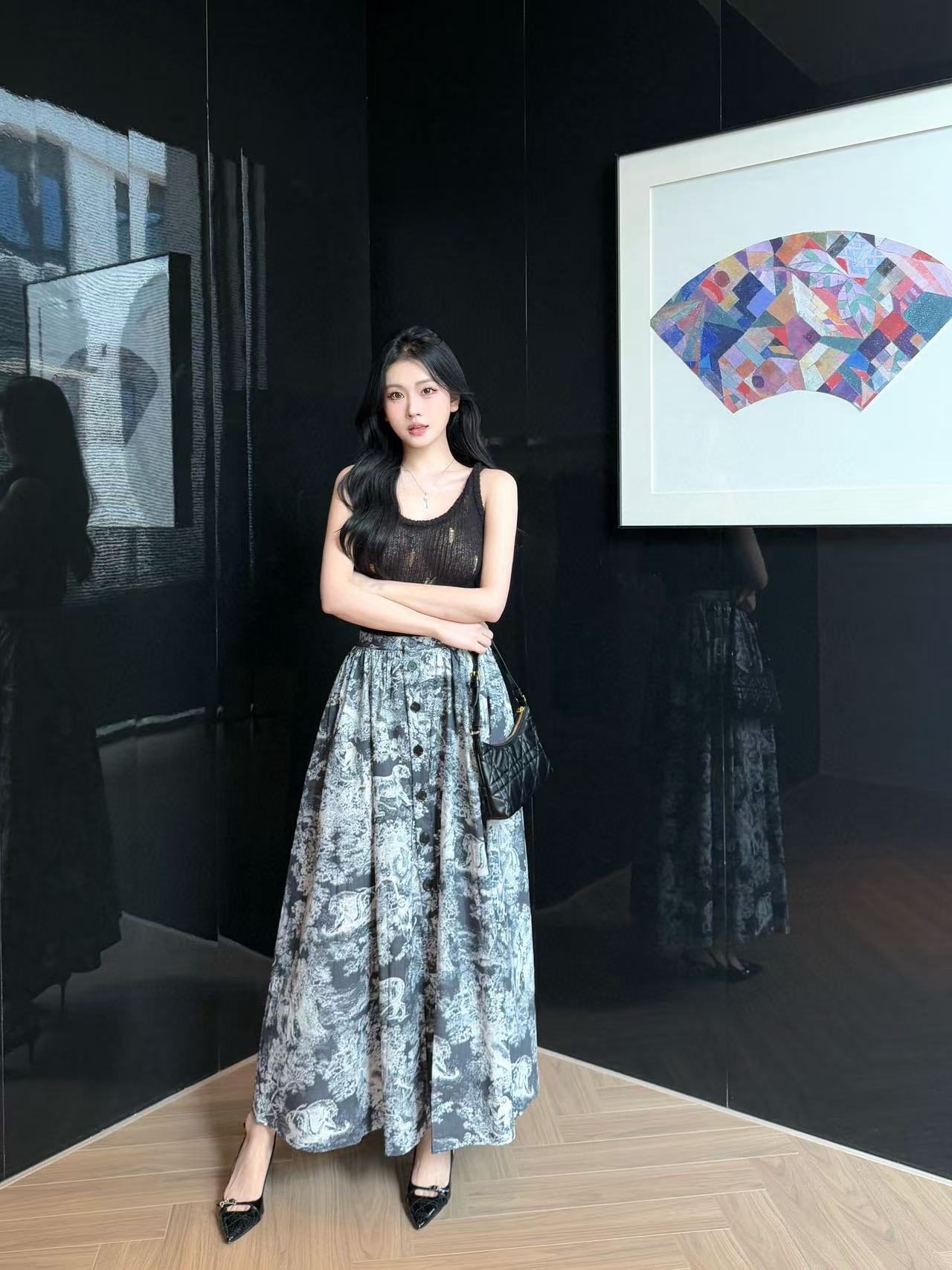 DI0Rの高品質プリントスカート【50％割引+送料無料】