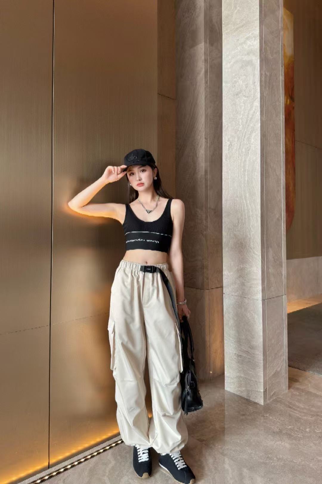 PR4DA 伸縮性ウエスト カジュアルパンツ【50％割引+送料無料】