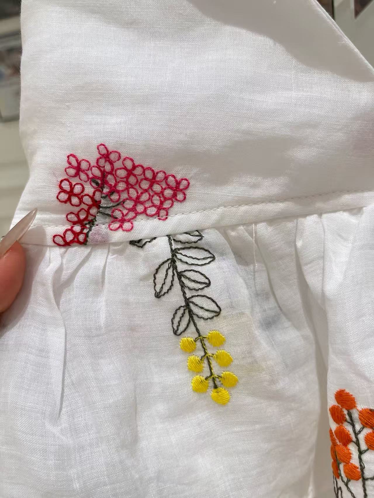 CHANE1 刺繍キャミソール【50%割引+送料無料】