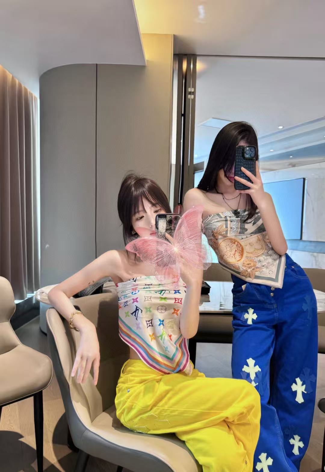 LVプリントスカーフ【50％割引+送料無料】