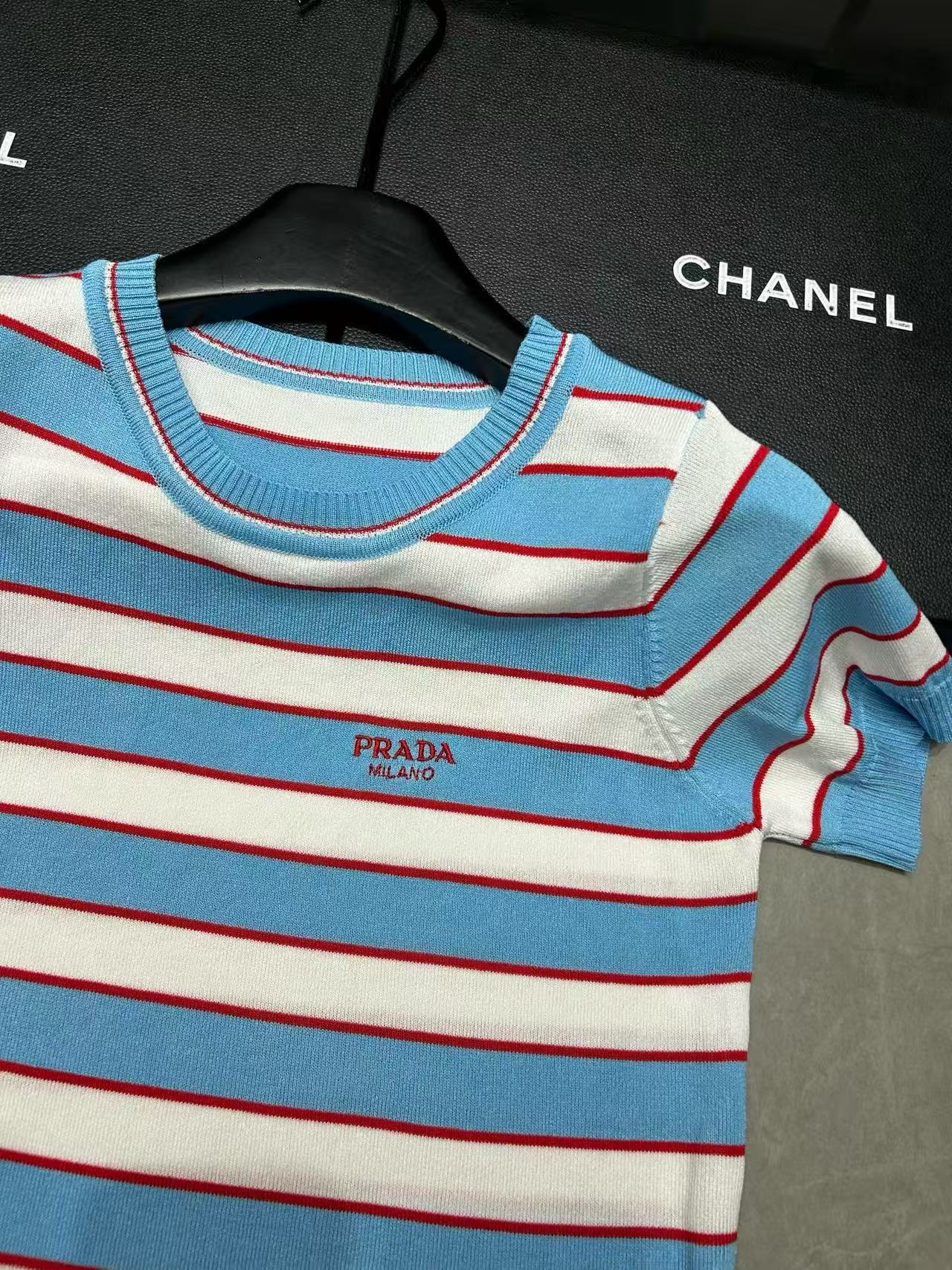 PR4DA カラーブロックウール半袖セーター【50％割引+送料無料】