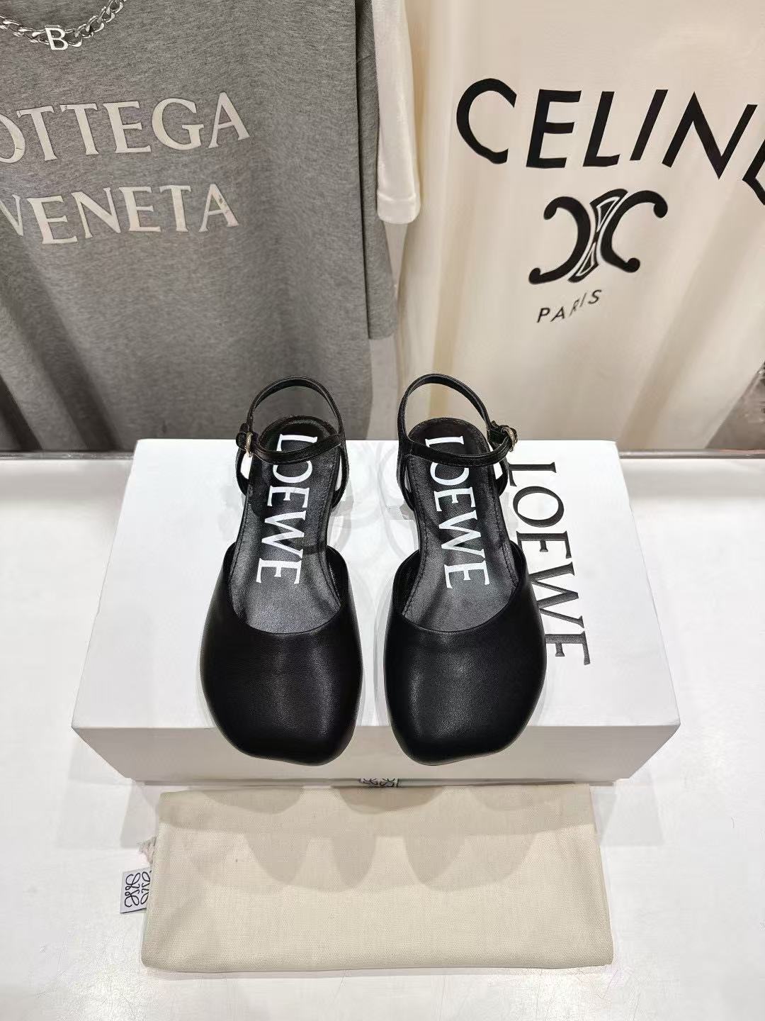 L0WEW 高品質メリージェーンフラットシューズ【50%割引+送料無料】