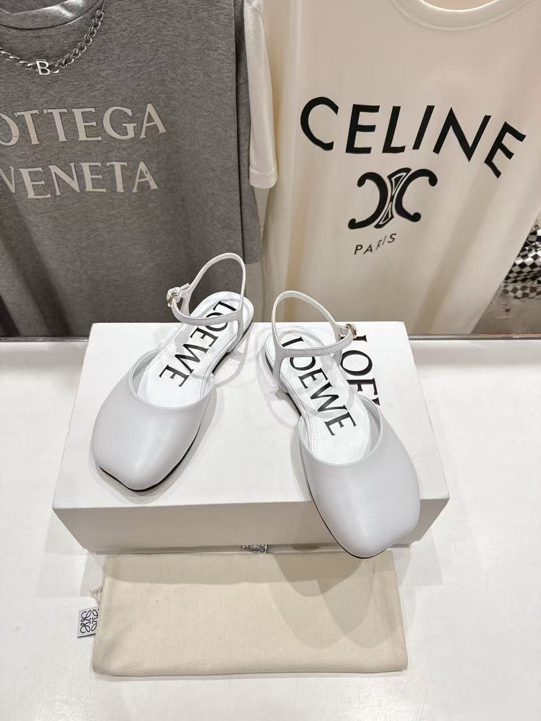 L0WEW 高品質メリージェーンフラットシューズ【50%割引+送料無料】