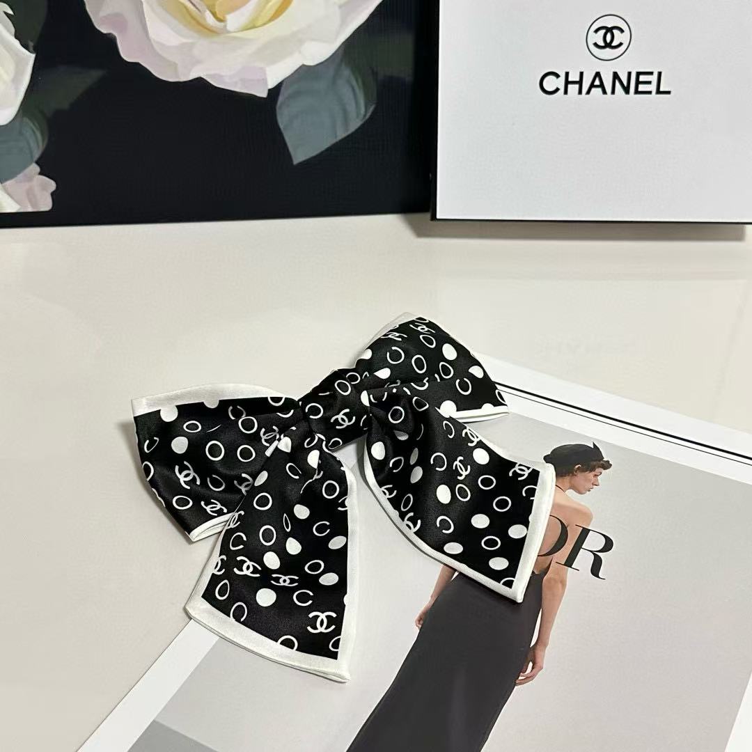 CHANE1 水玉リボンヘアピン【50％割引+送料無料】