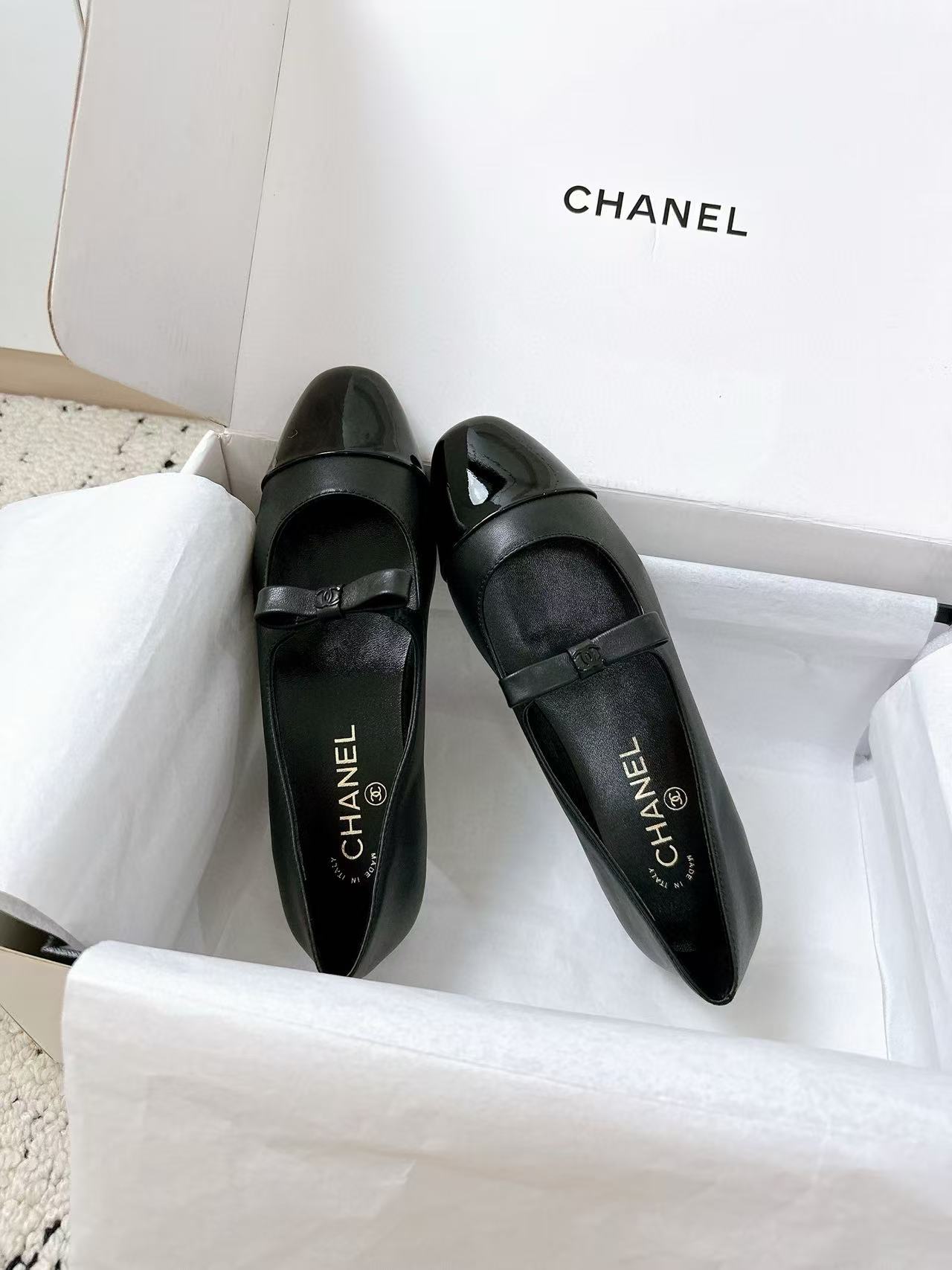 CHANE1 高品質カラーブロックレザーメリージェーンシューズ【50％割引+送料無料】