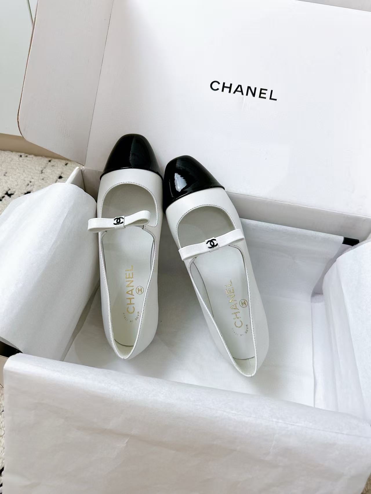 CHANE1 高品質カラーブロックレザーメリージェーンシューズ【50％割引+送料無料】