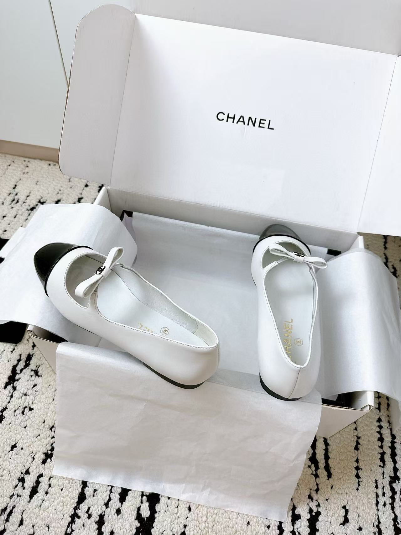 CHANE1 高品質カラーブロックレザーメリージェーンシューズ【50％割引+送料無料】