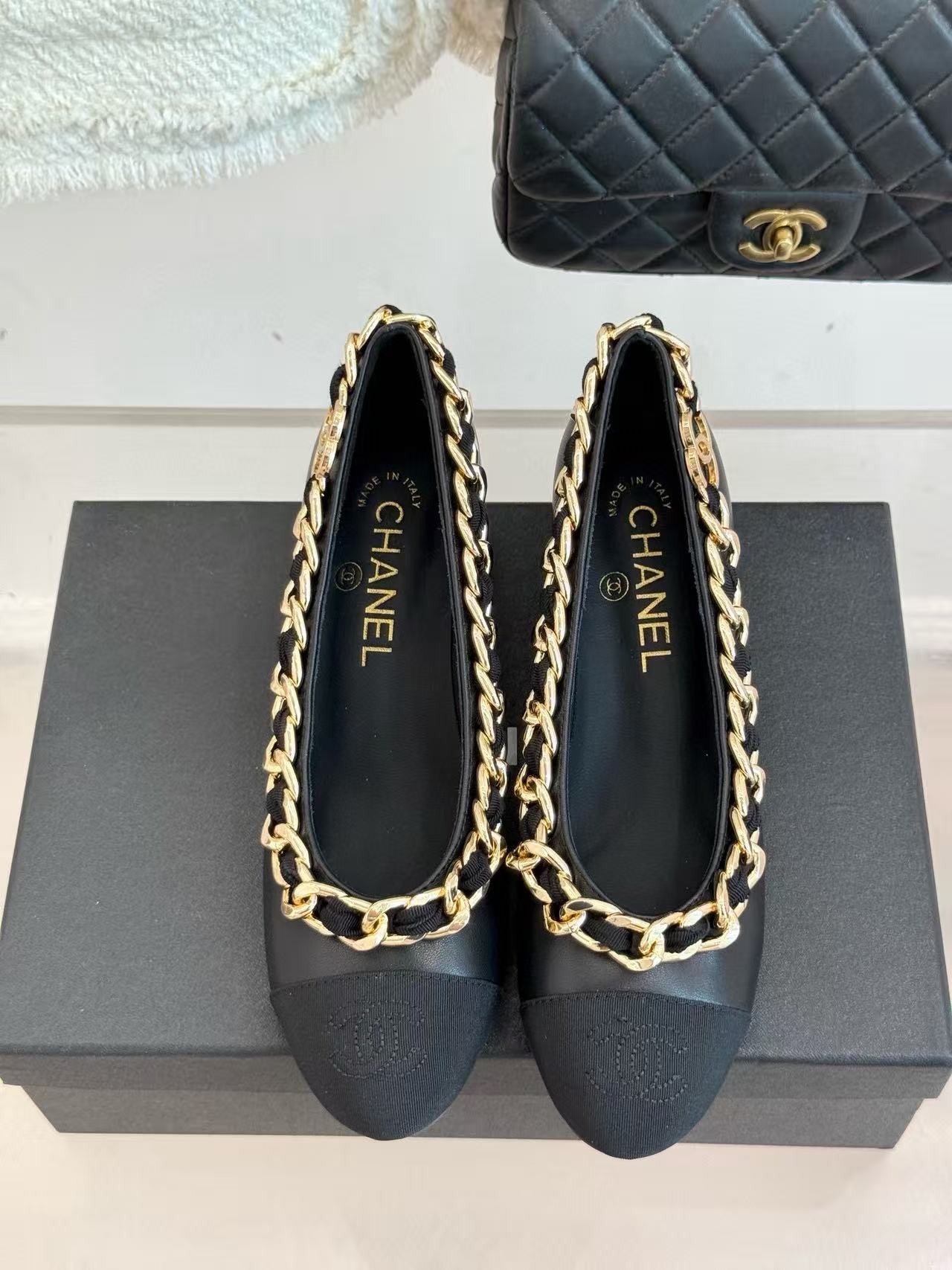 CHANE1 高品質チェーンローヒール【50％割引+送料無料】