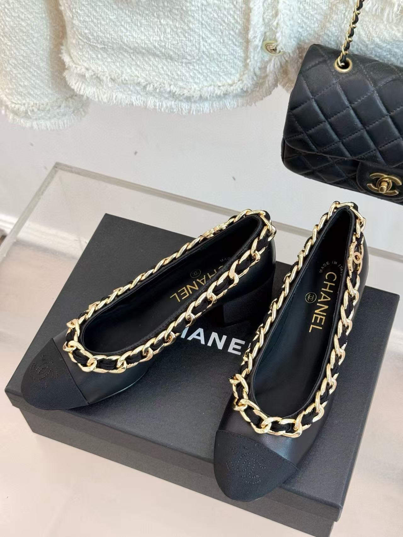 CHANE1 高品質チェーンローヒール【50％割引+送料無料】