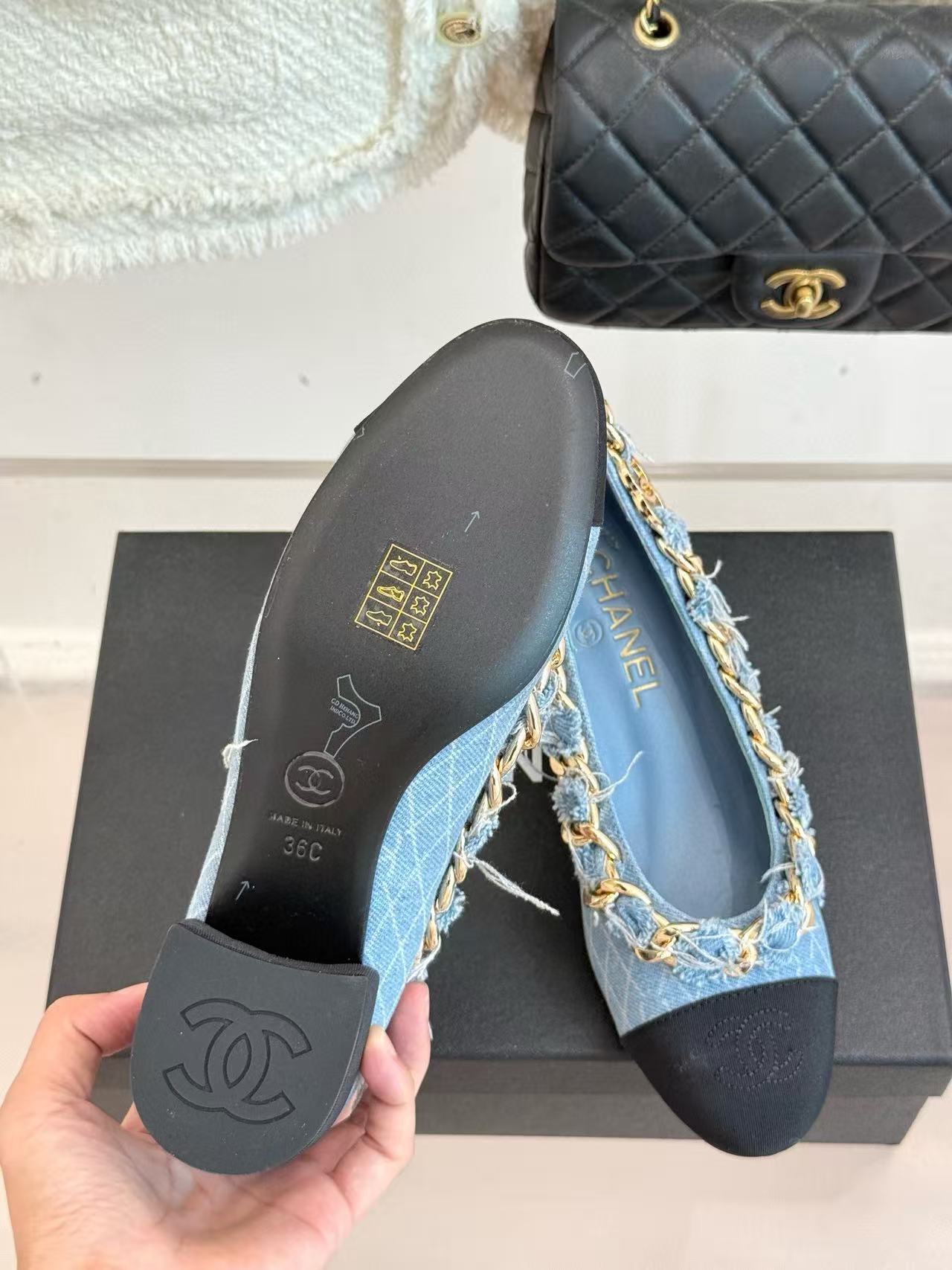 CHANE1 高品質チェーンローヒール【50％割引+送料無料】