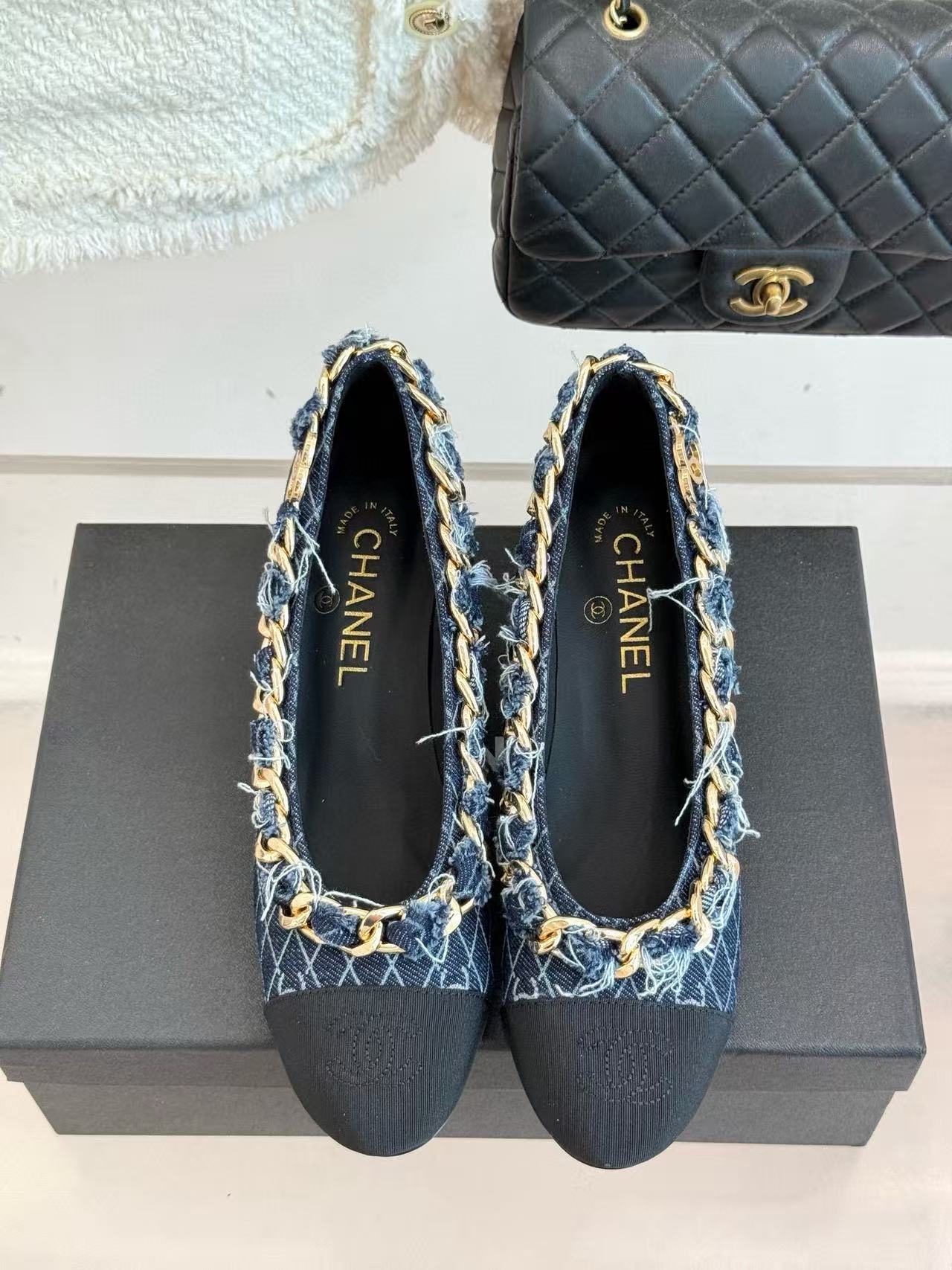 CHANE1 高品質チェーンローヒール【50％割引+送料無料】