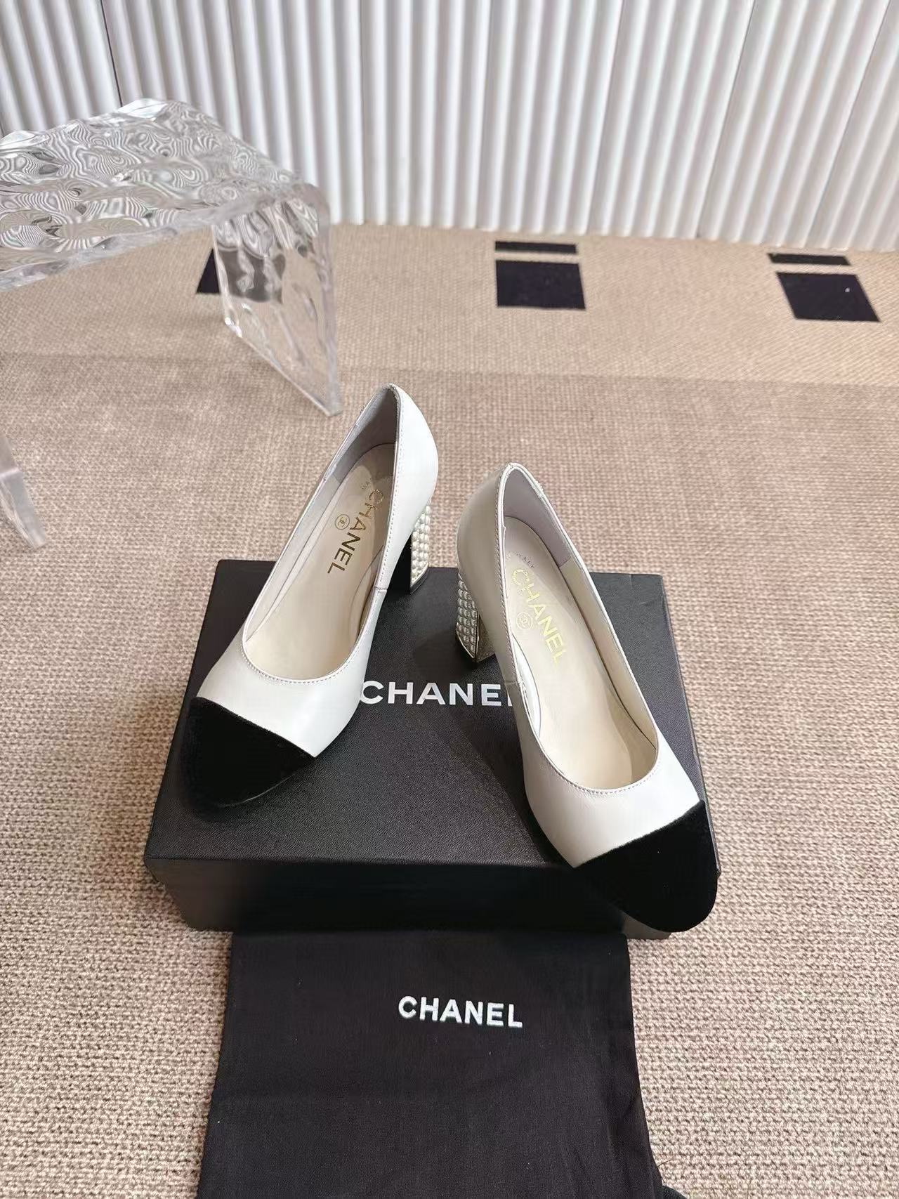 CHANE1 高品質パールハイヒール【50％割引+送料無料】