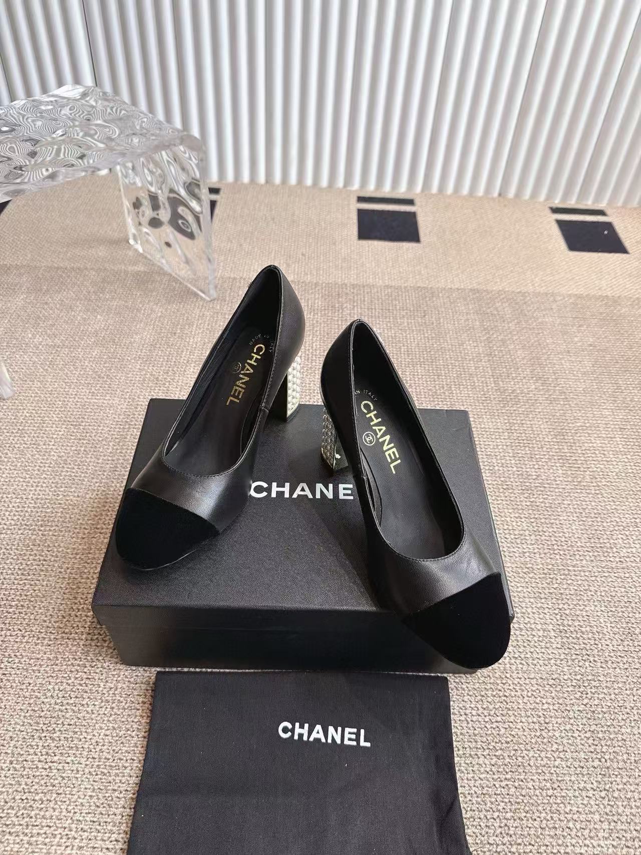 CHANE1 高品質パールハイヒール【50％割引+送料無料】