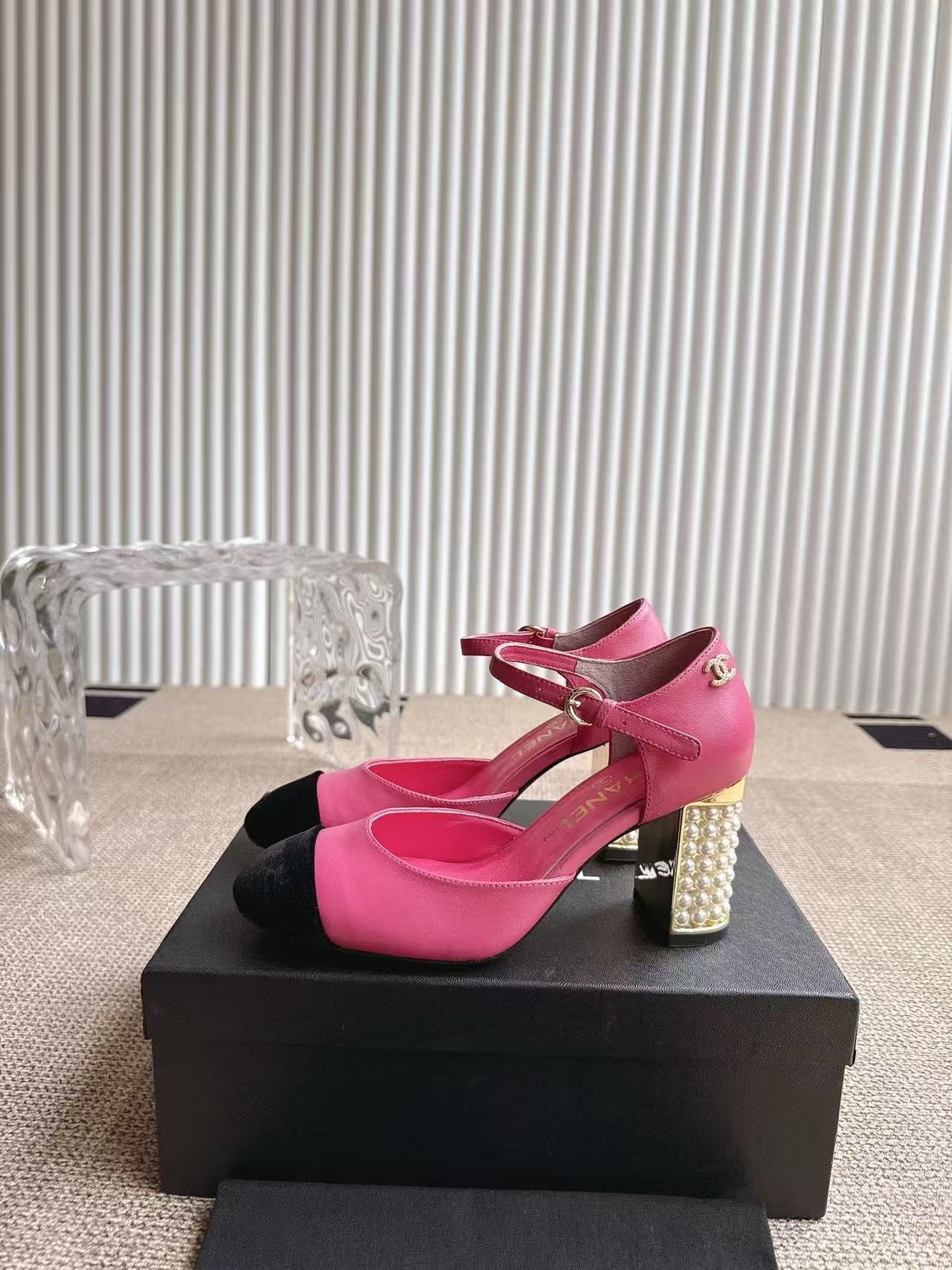 CHANE1 高品質パールハイヒールサンダル【50％割引+送料無料】