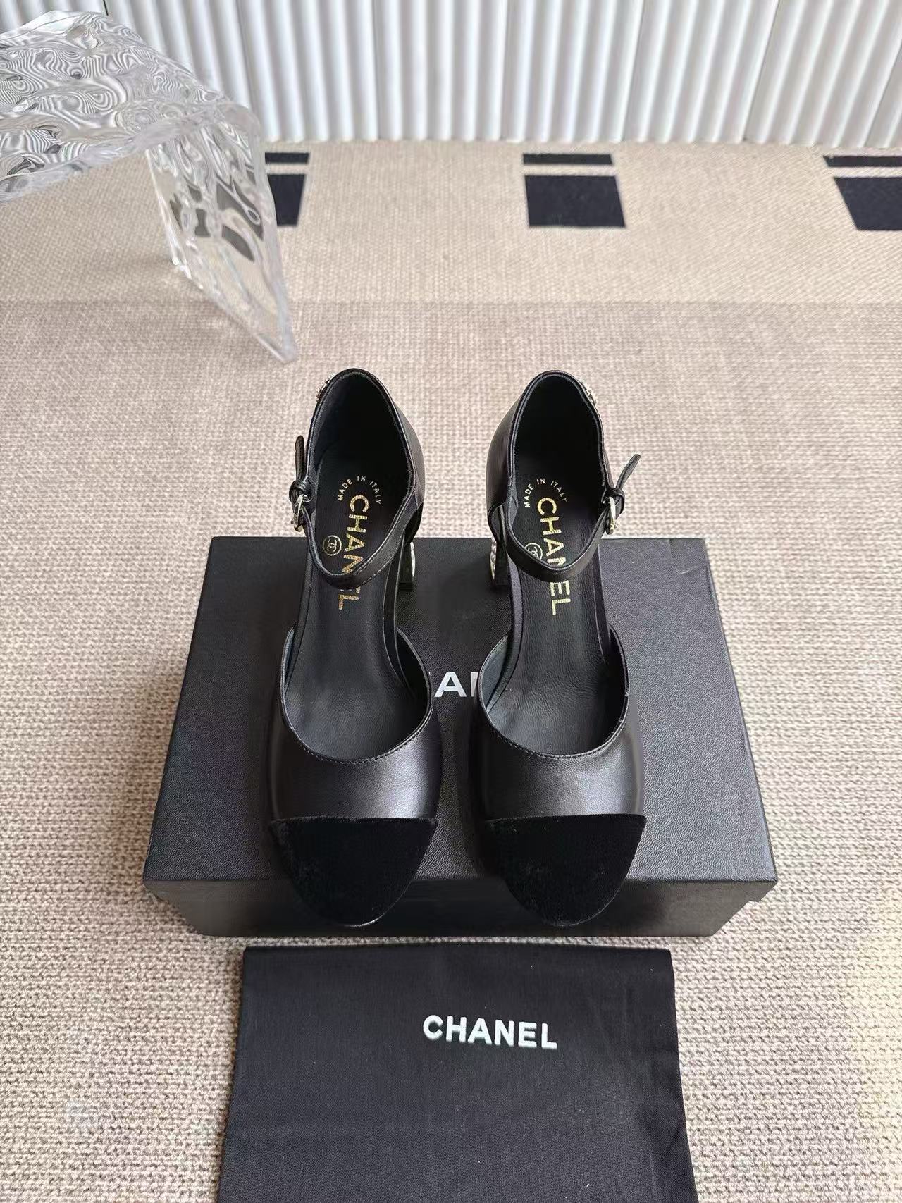 CHANE1 高品質パールハイヒールサンダル【50％割引+送料無料】