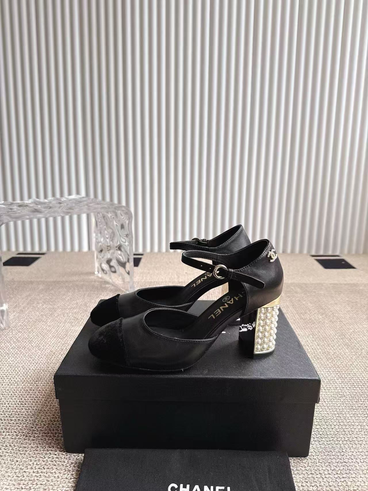 CHANE1 高品質パールハイヒールサンダル【50％割引+送料無料】