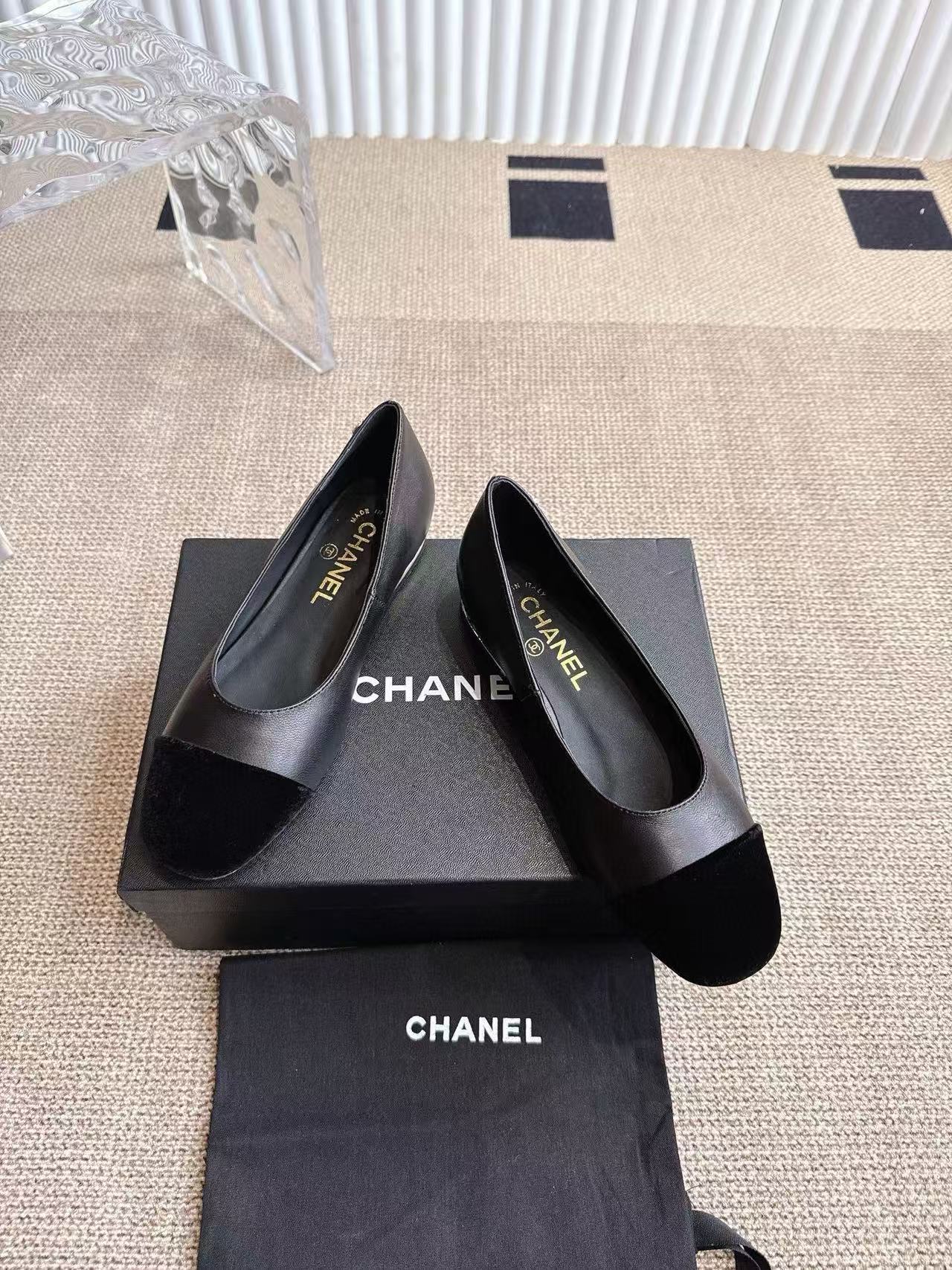 CHANE1 高品質メリージェーンパールフラットシューズvvvv【50％割引+送料無料】