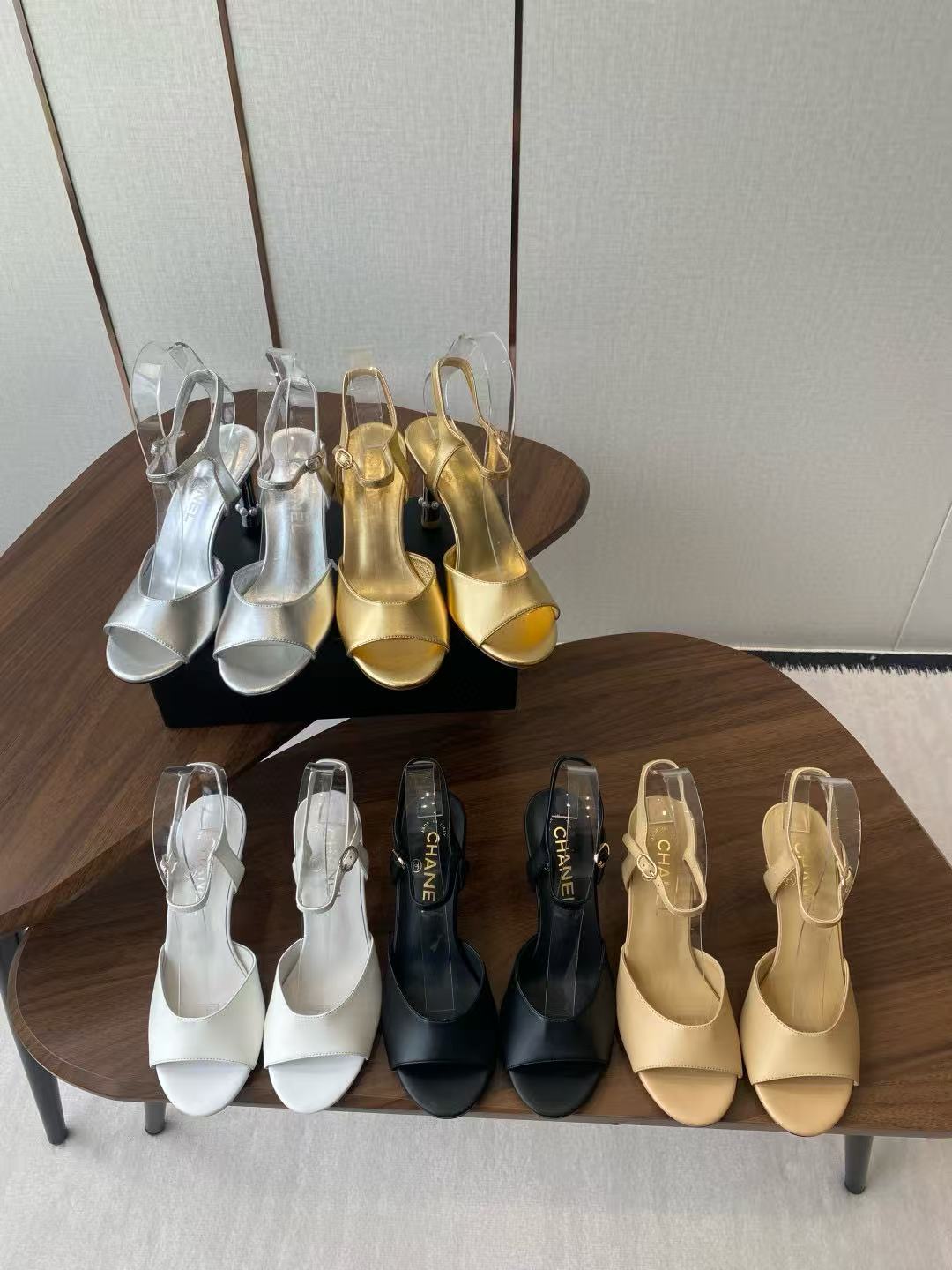 CHANE1 高品質シンプルハイヒールサンダル【50％割引+送料無料】