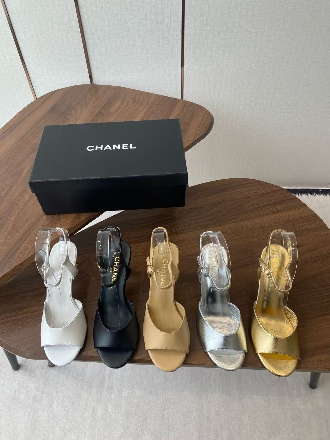 CHANE1 高品質シンプルハイヒールサンダル【50％割引+送料無料】