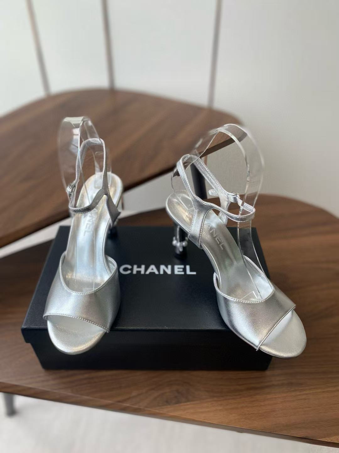 CHANE1 高品質シンプルハイヒールサンダル【50％割引+送料無料】